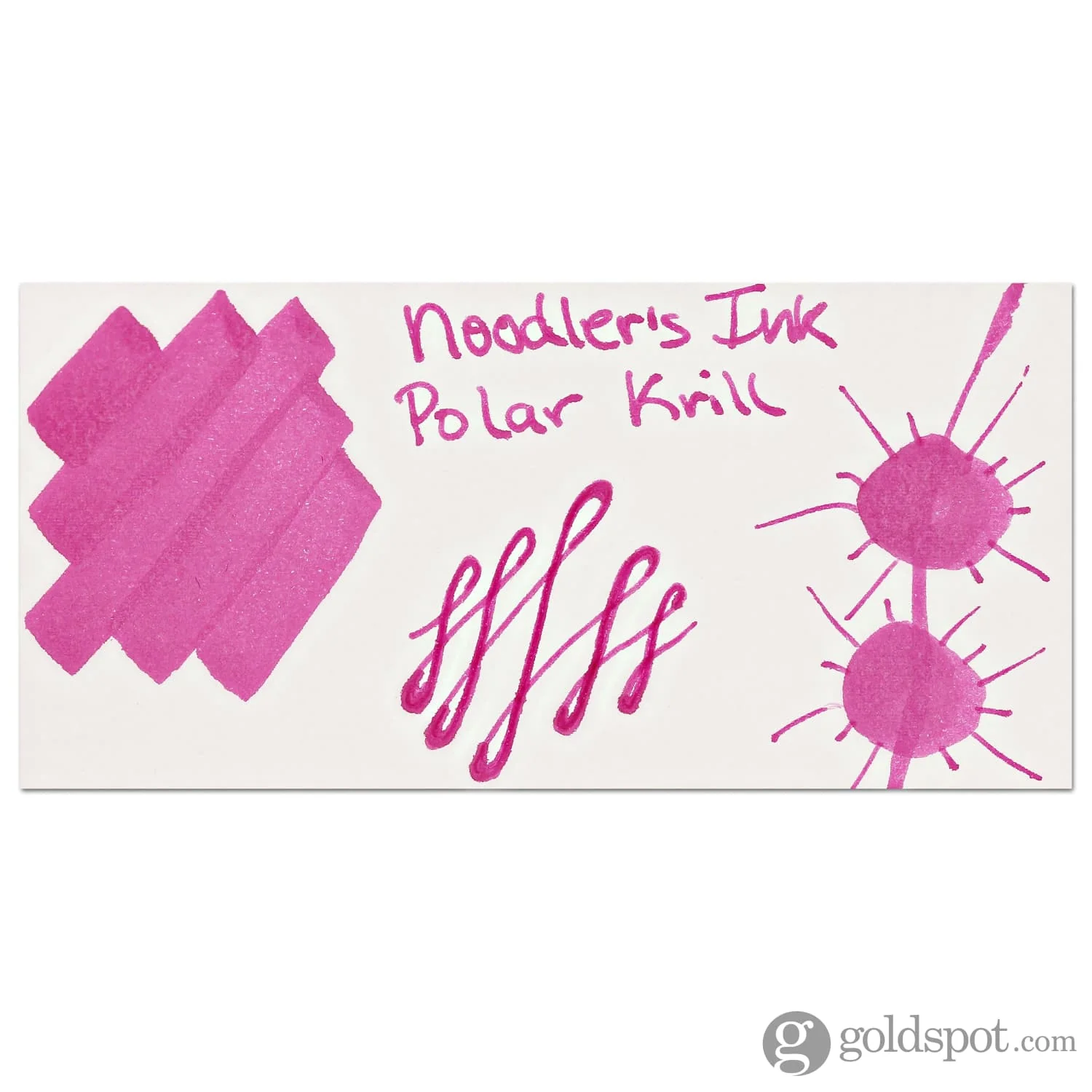 Noodler's Polar Krill Fountain Pen Ink - 3oz Bottle - Image 2