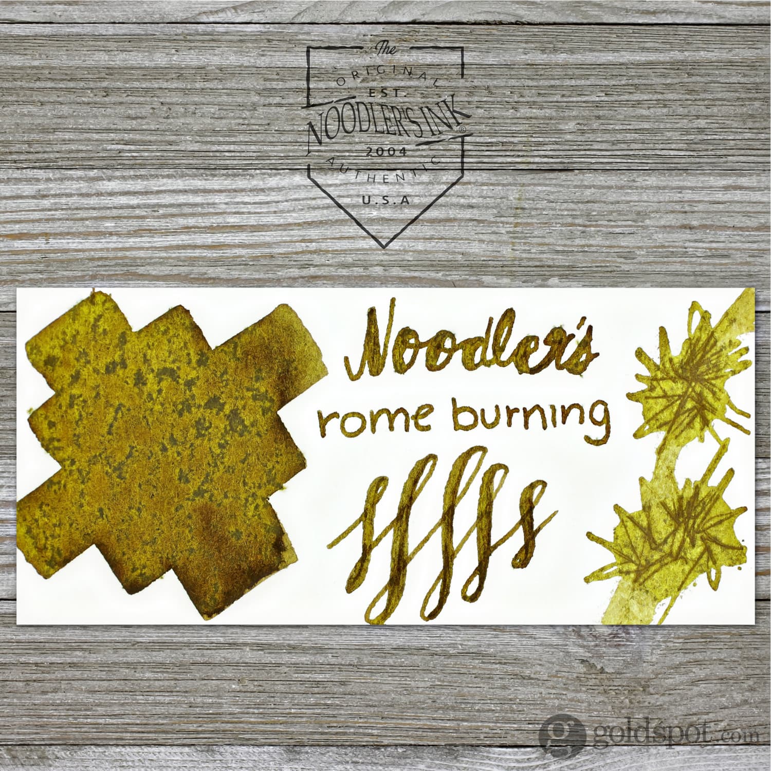 Noodler's Rome Burning Fountain Pen Ink - 3oz Bottle - Image 3