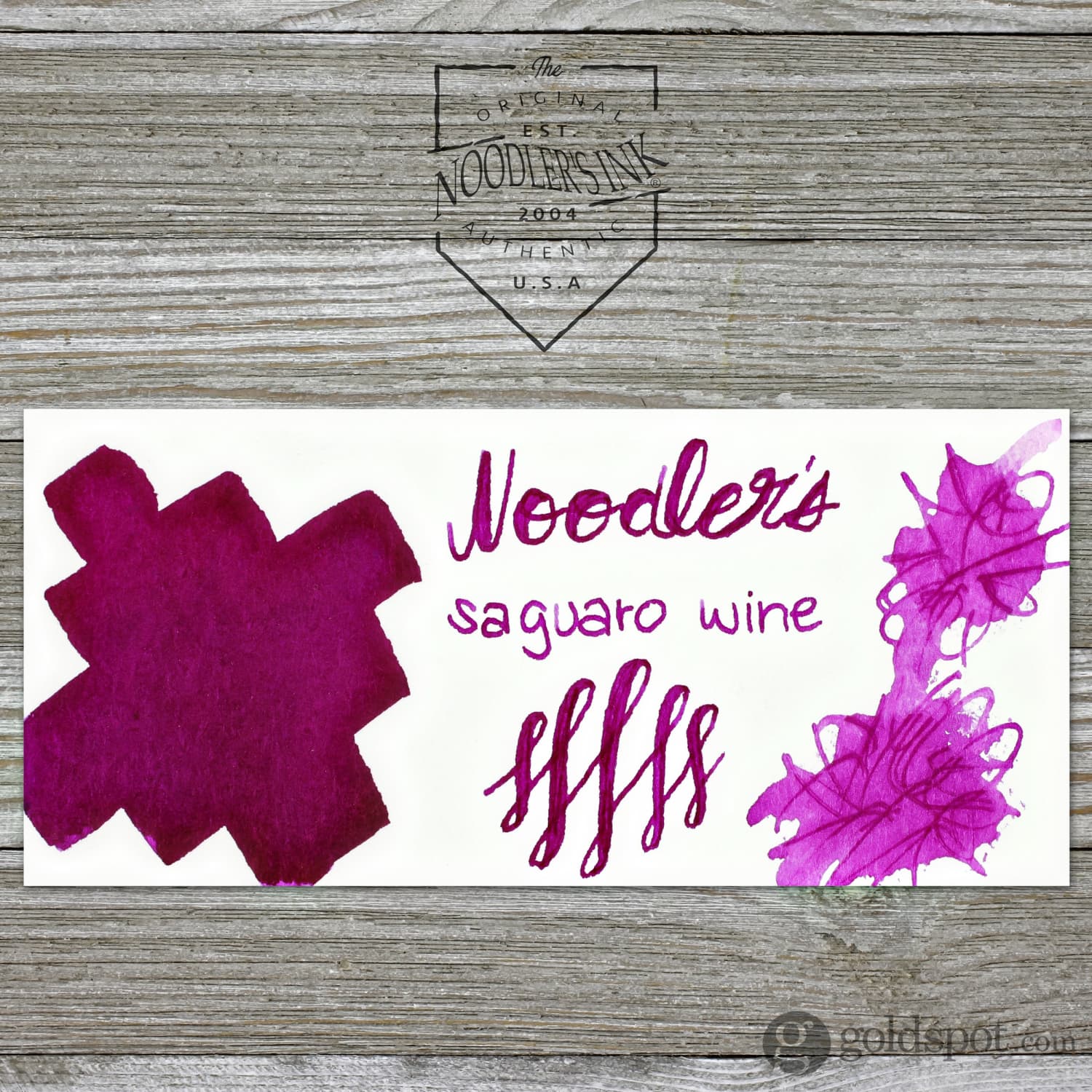 Noodler's Saguaro Wine Fountain Pen Ink - 3oz Bottle - Image 2