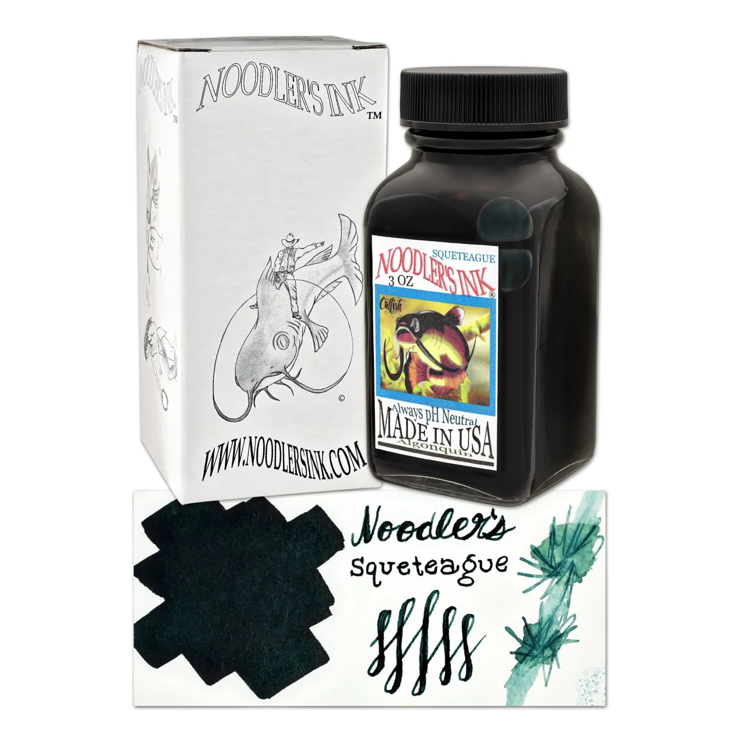 Noodler's Squetegue Fountain Pen Ink - 3oz Bottle