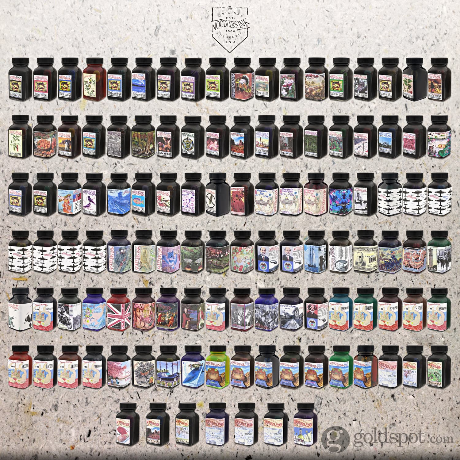 Noodler's Sunrise Fountain Pen Ink - 3oz Bottle - Image 5