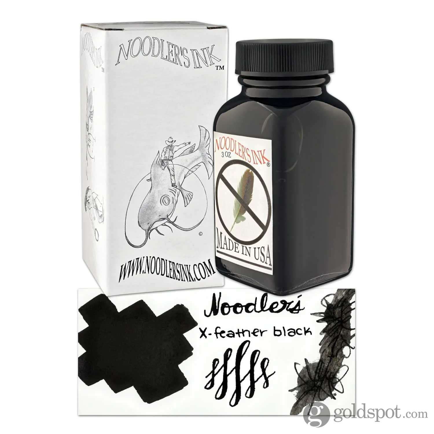 Noodler's X-Feather Black Fountain Pen Ink - Image 6