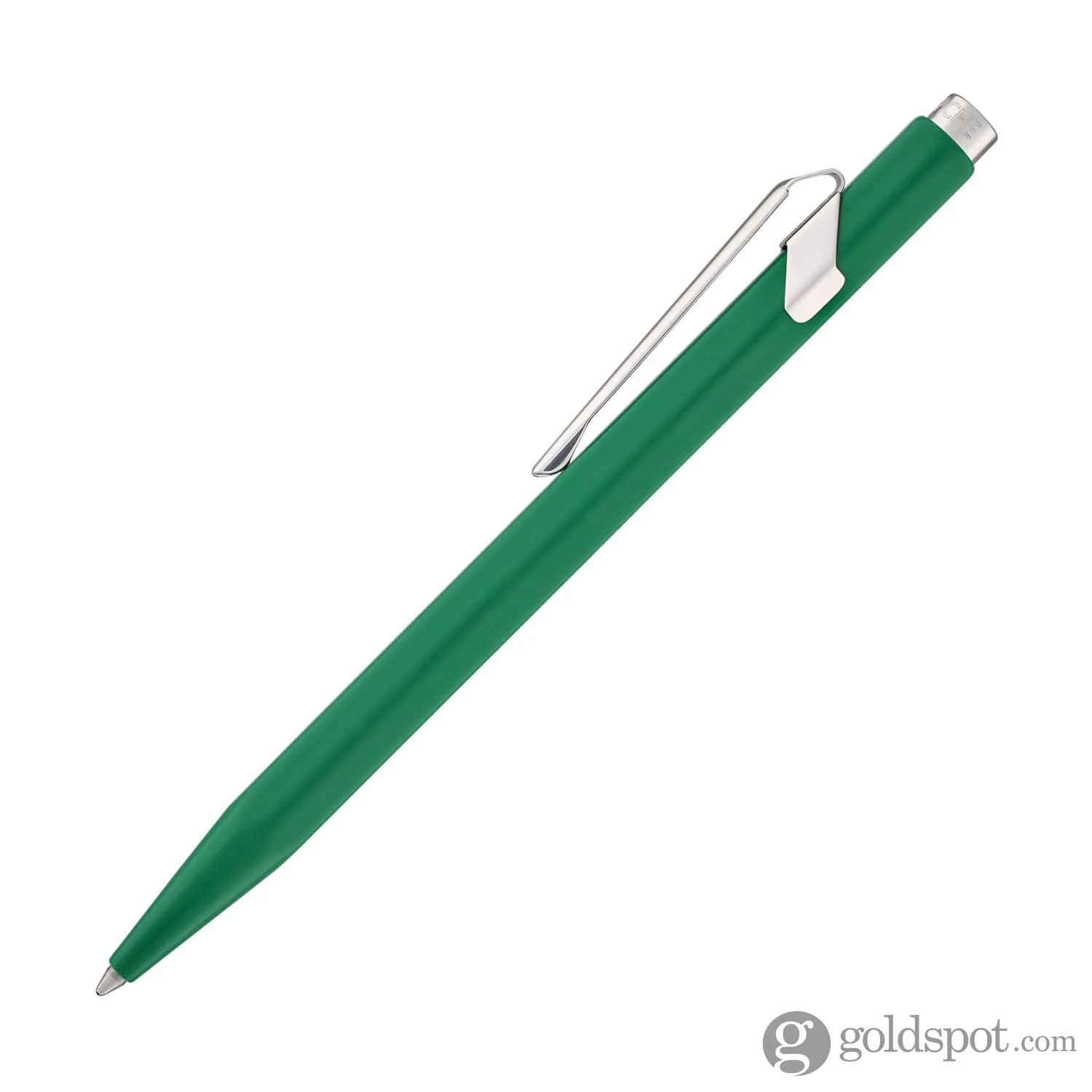 Caran d'Ache 849 Metal Range Ballpoint Pen in Green - Image 3