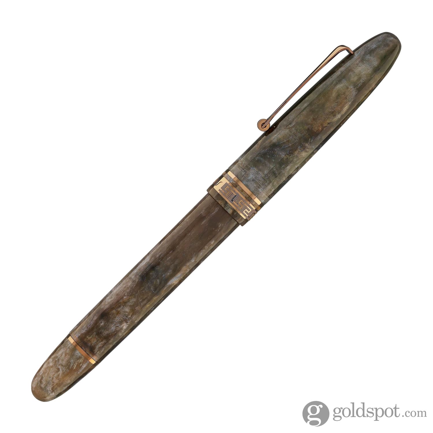 Omas Ogiva Cocktail Series Fountain Pen in Espresso Martini with Brown Trim - Limited Edition - Image 6