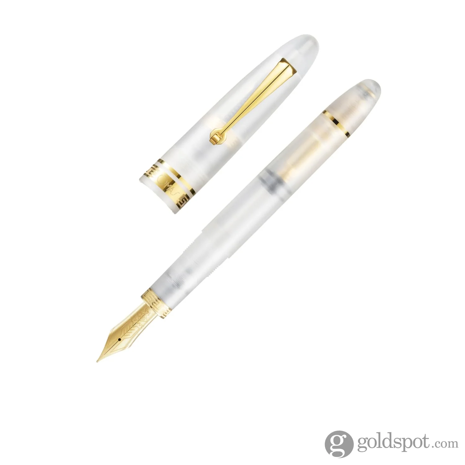 Omas Ogiva Fountain Pen in Frosted Demonstrator - Image 11