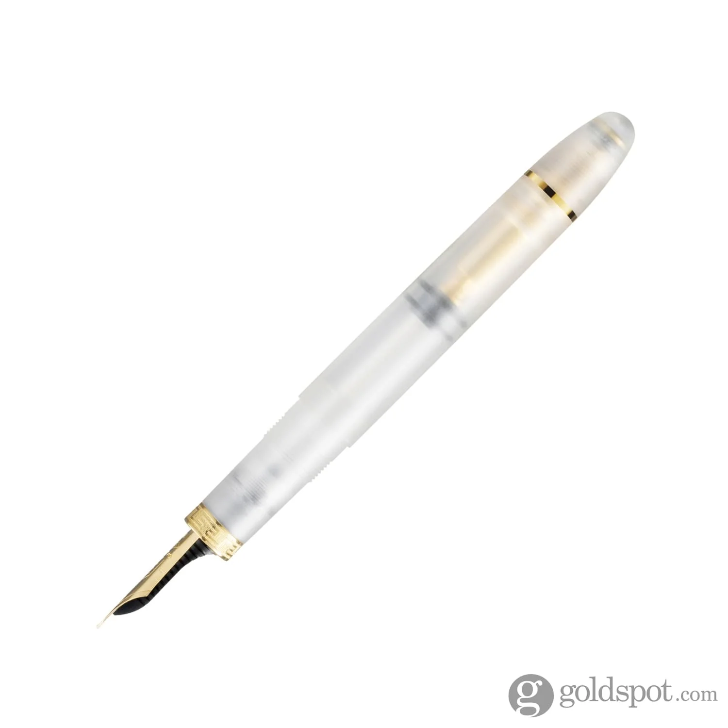 Omas Ogiva Fountain Pen in Frosted Demonstrator - Image 5