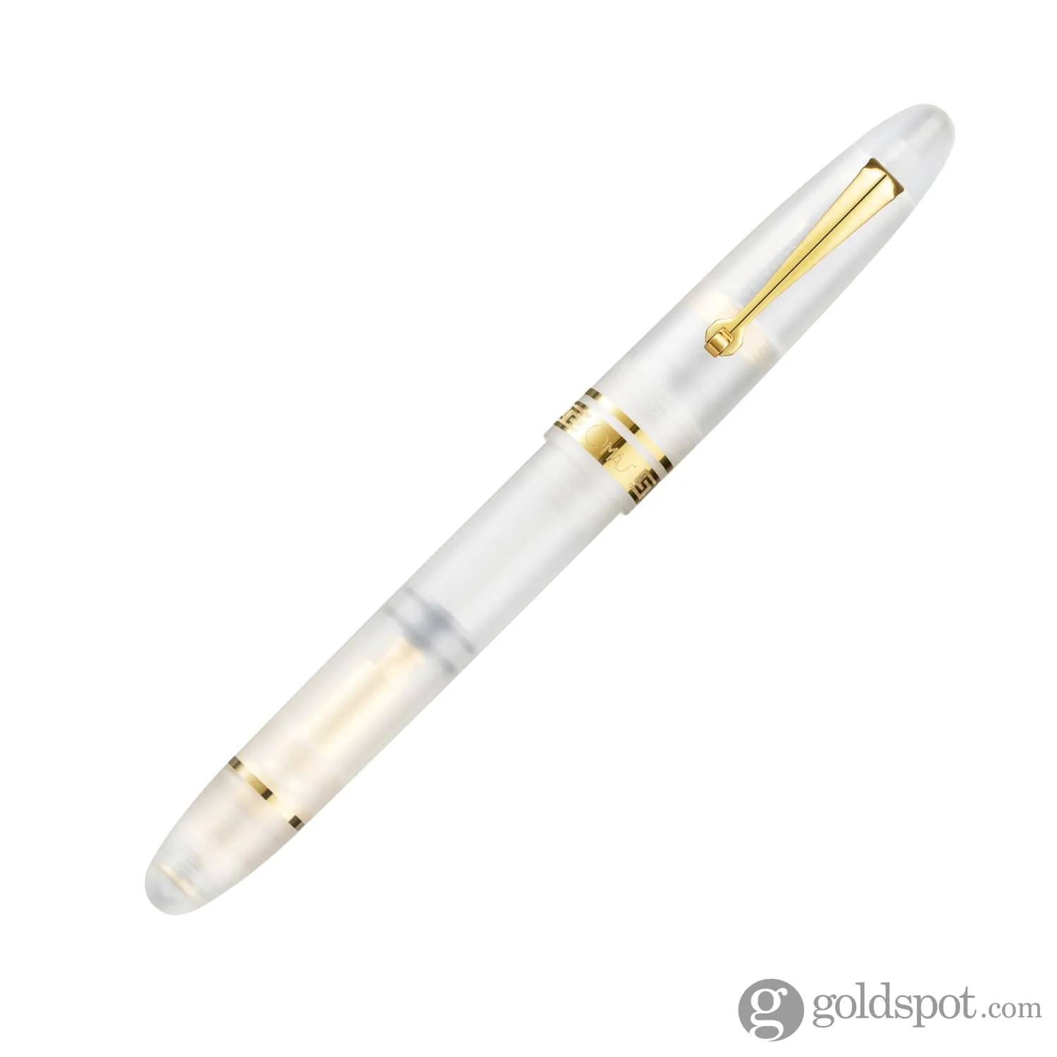 Omas Ogiva Fountain Pen in Frosted Demonstrator - Image 6