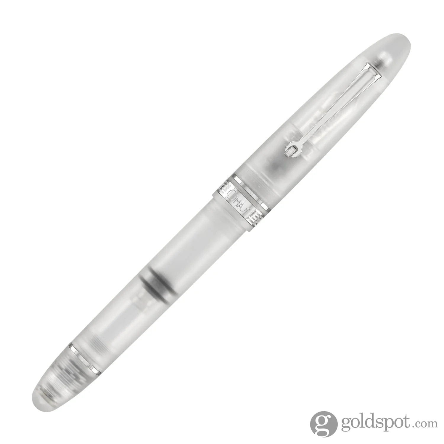 Omas Ogiva Fountain Pen in Frosted Demonstrator - Image 8