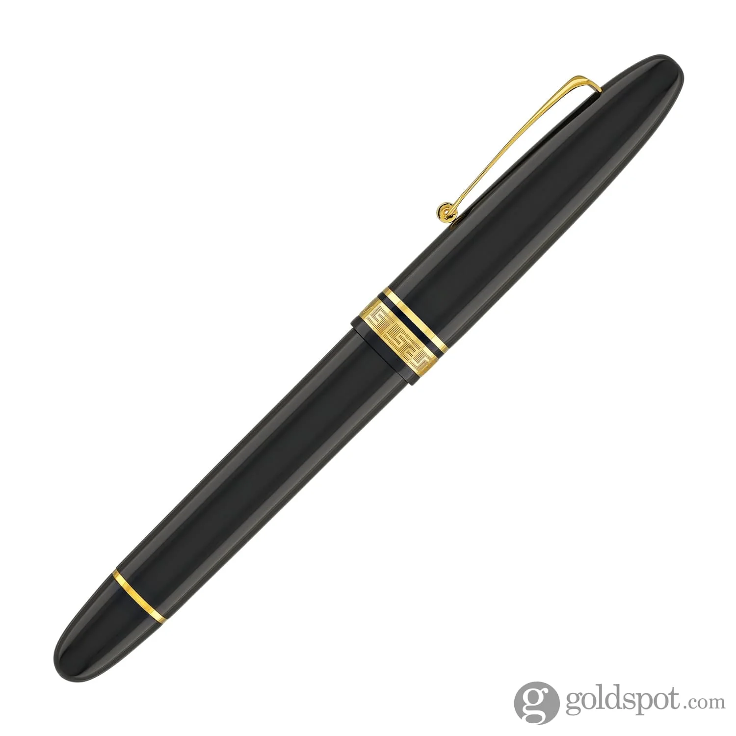 Omas Ogiva Fountain Pen in Nera with Gold Trim - Image 5
