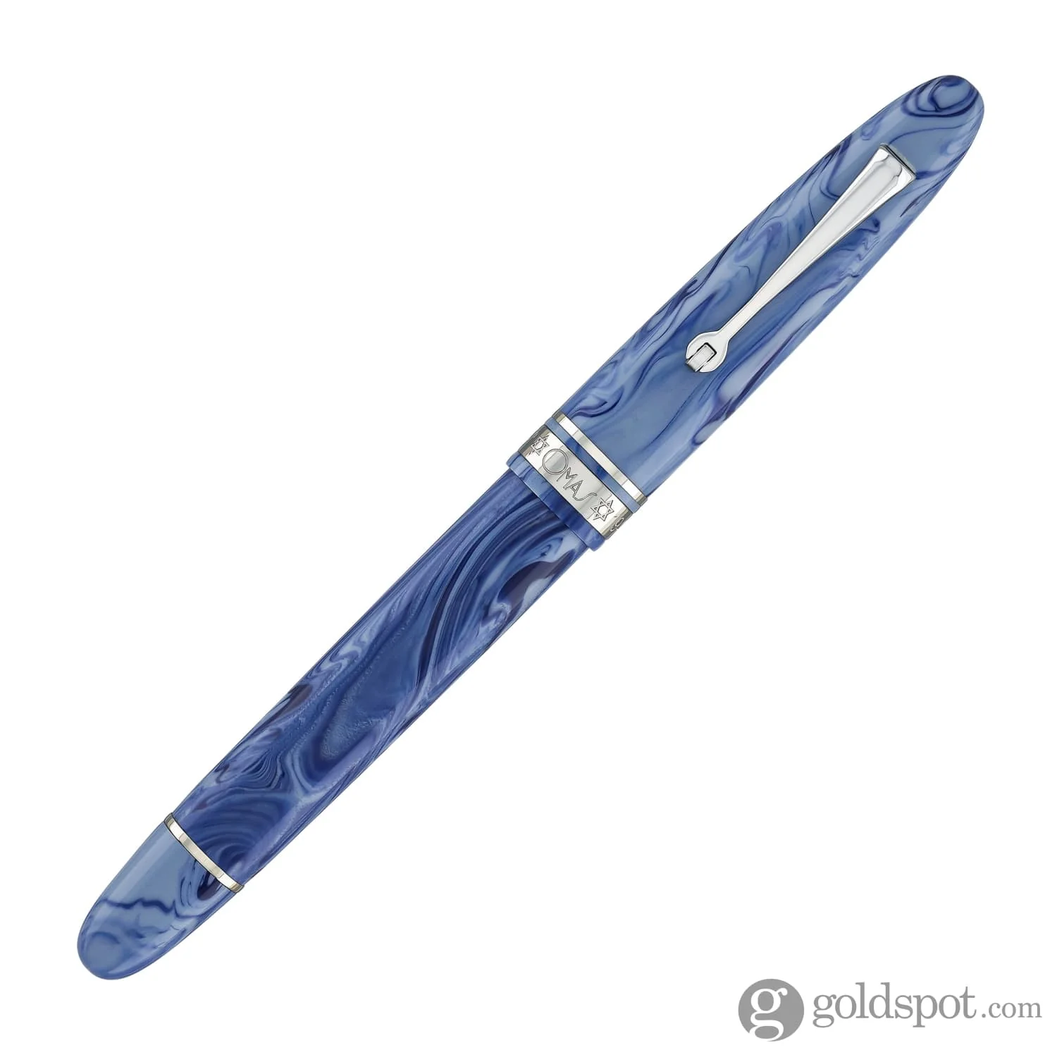 Omas Ogiva Israel Limited Edition Fountain Pen with Silver Trim - Image 4