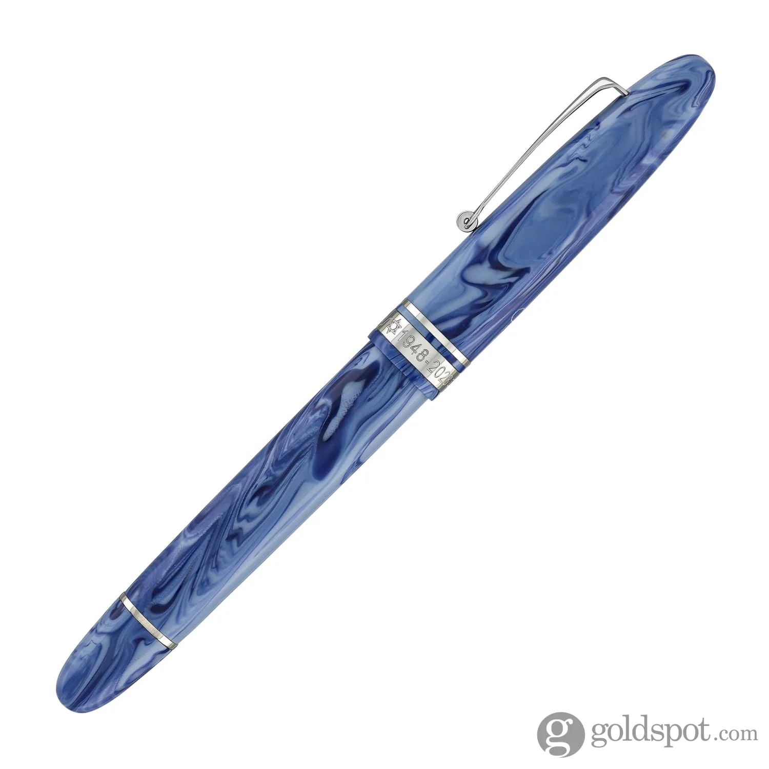 Omas Ogiva Israel Limited Edition Fountain Pen with Silver Trim - Image 5