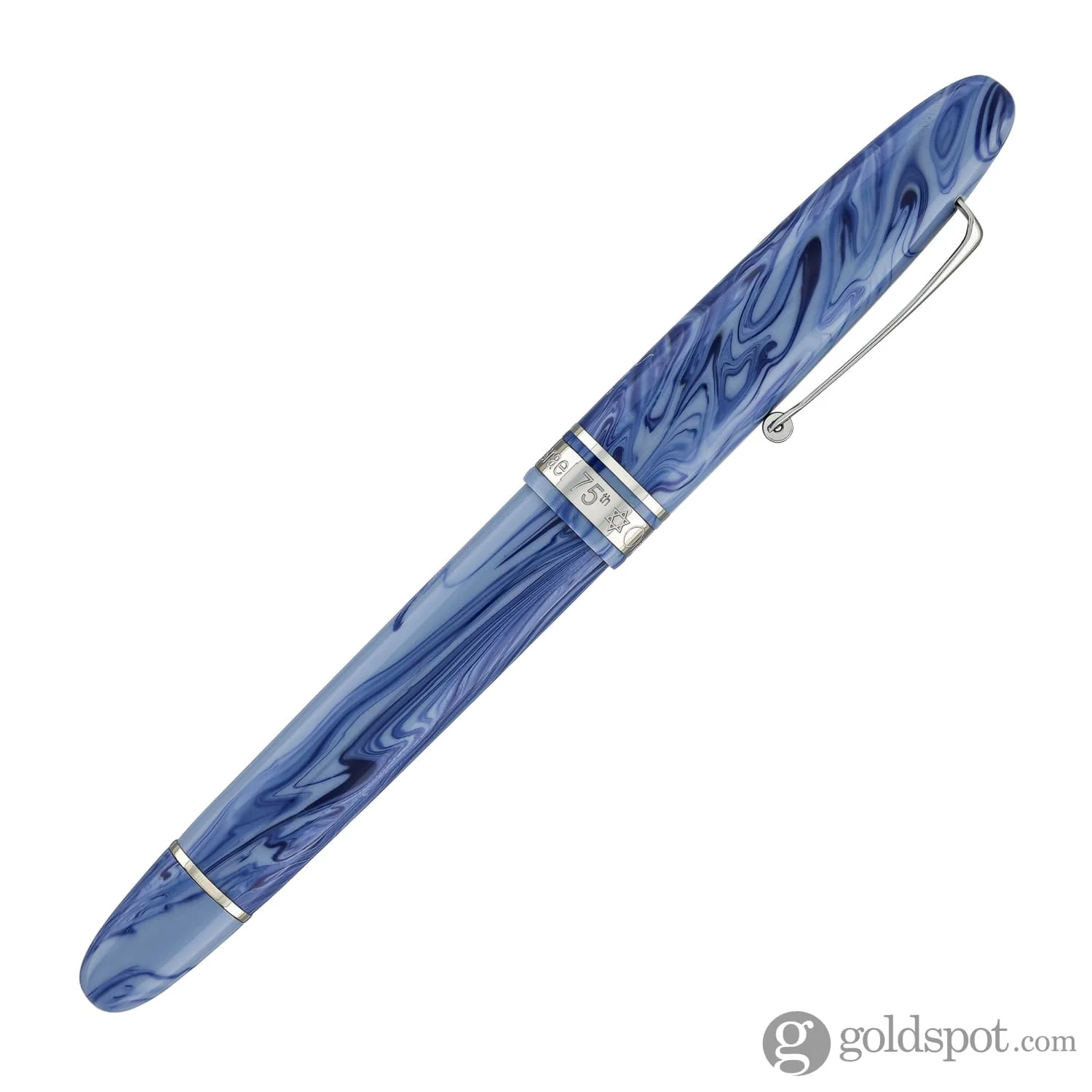 Omas Ogiva Israel Limited Edition Fountain Pen with Silver Trim - Image 6