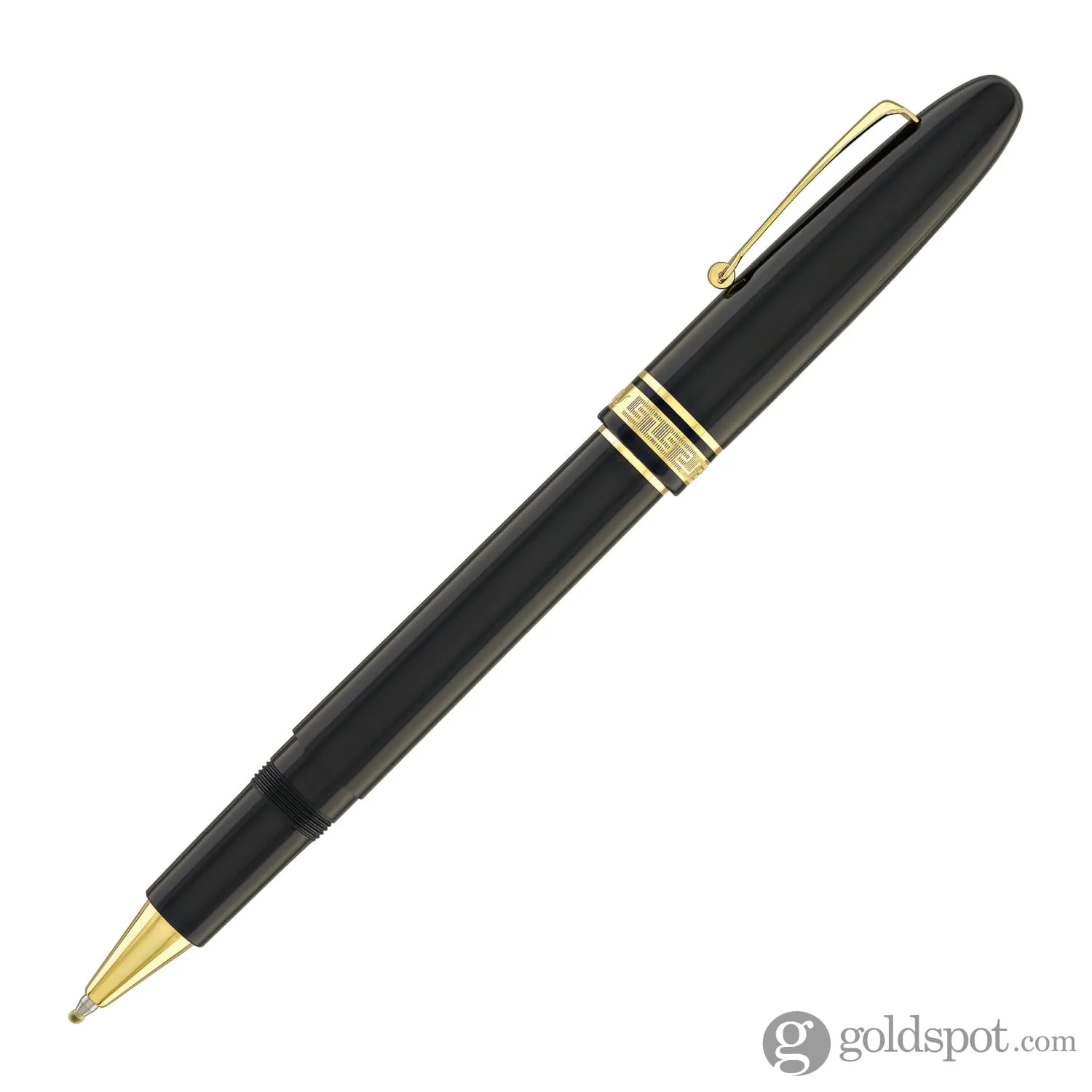 Omas Ogiva Rollerball Pen in Nera with Gold Trim - Image 5