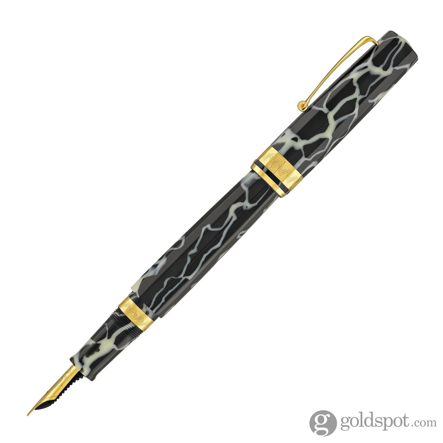 Omas Paragon Fountain Pen in Wild with Gold Trim - Image 3