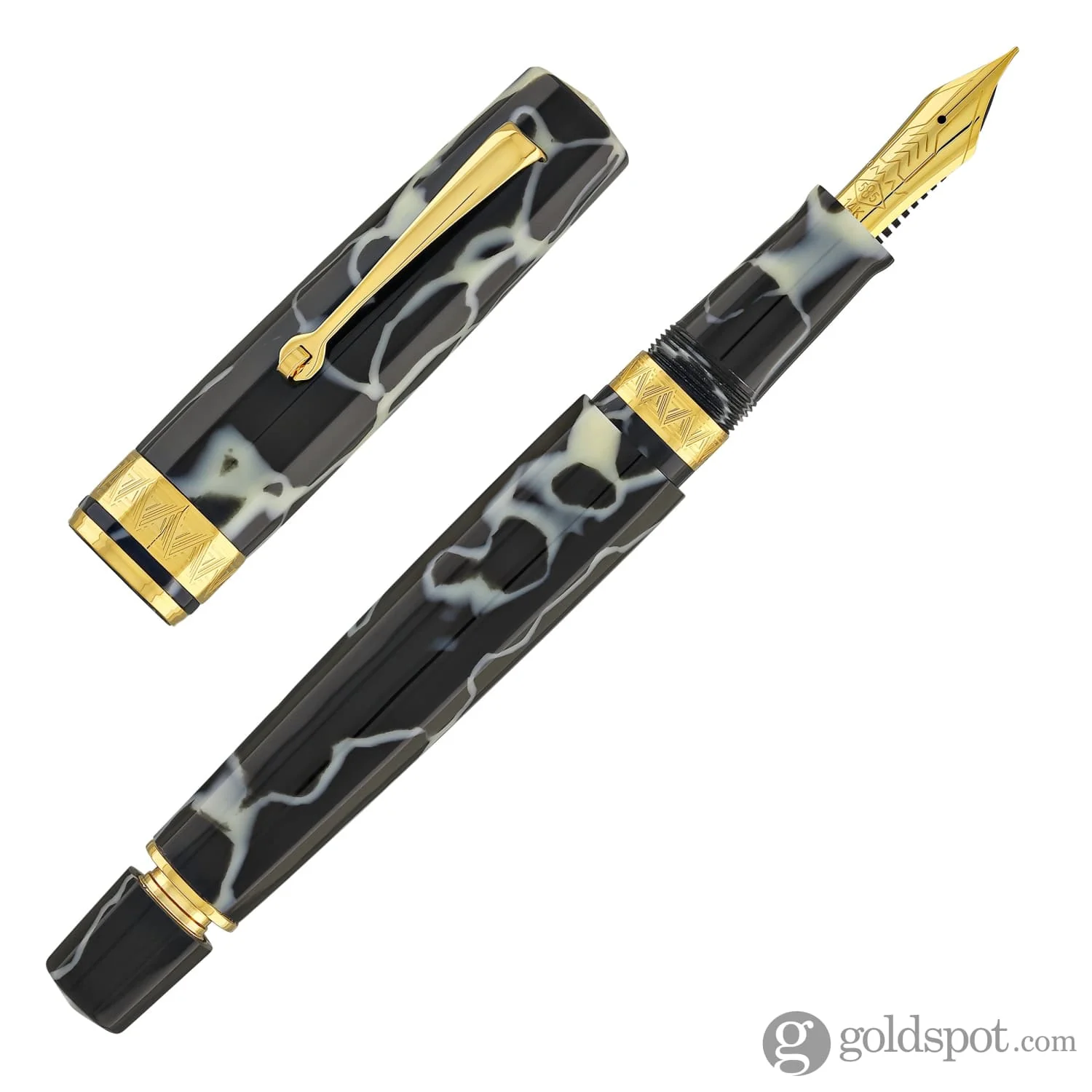 Omas Paragon Fountain Pen in Wild with Gold Trim - Image 7