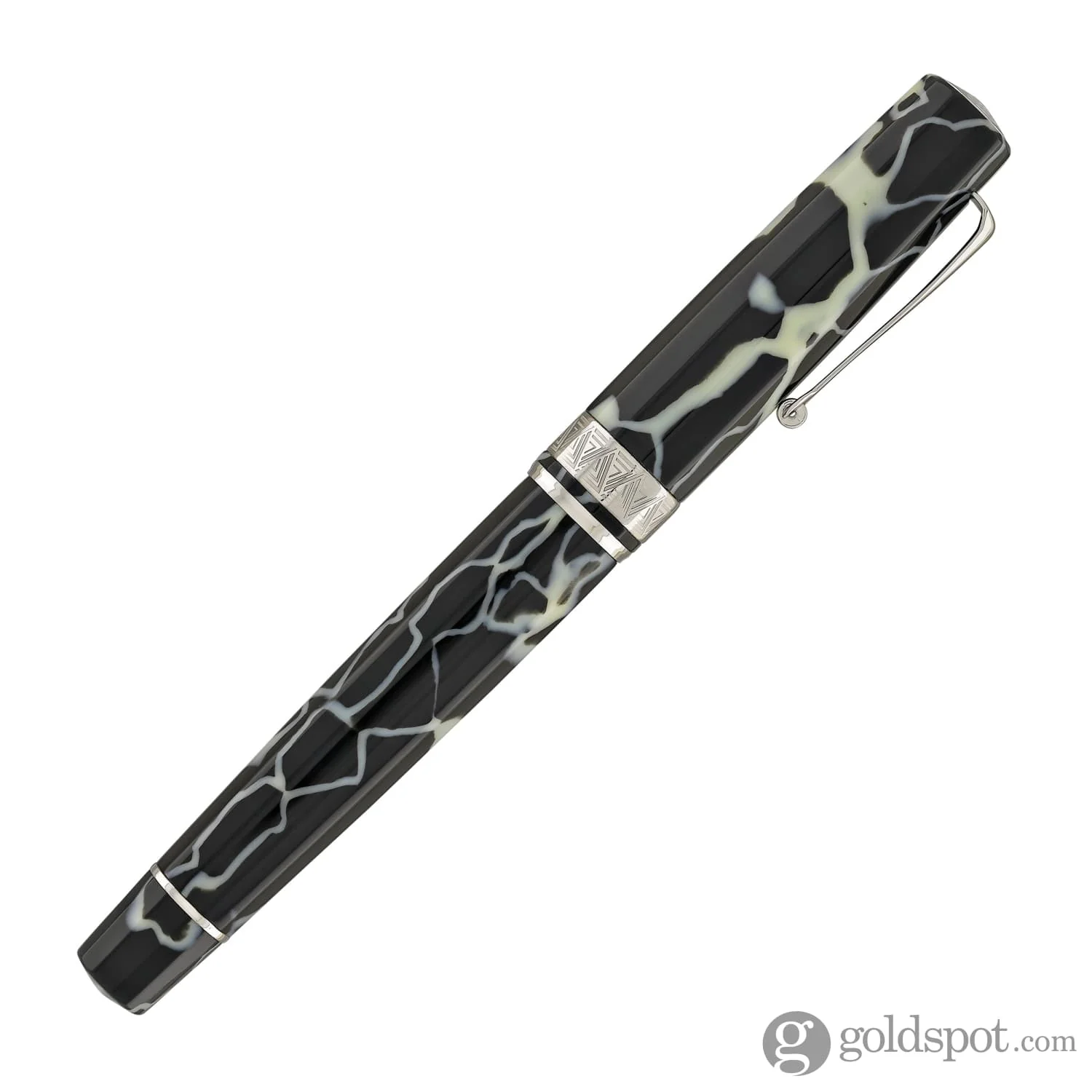Omas Paragon Fountain Pen in Wild with Silver Trim - Image 6