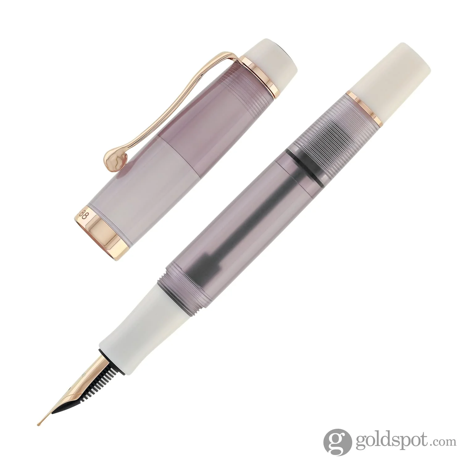 Opus 88 Harmony Fountain Pen in Mocha Mousse with Rose Gold - Image 5