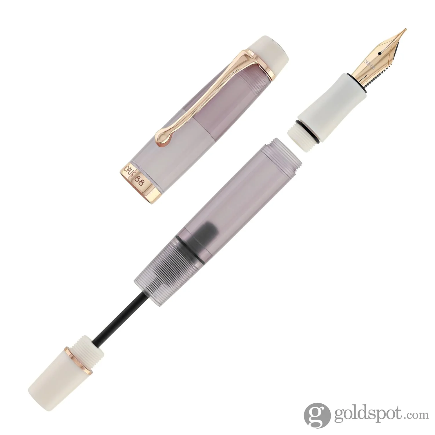 Opus 88 Harmony Fountain Pen in Mocha Mousse with Rose Gold - Image 8
