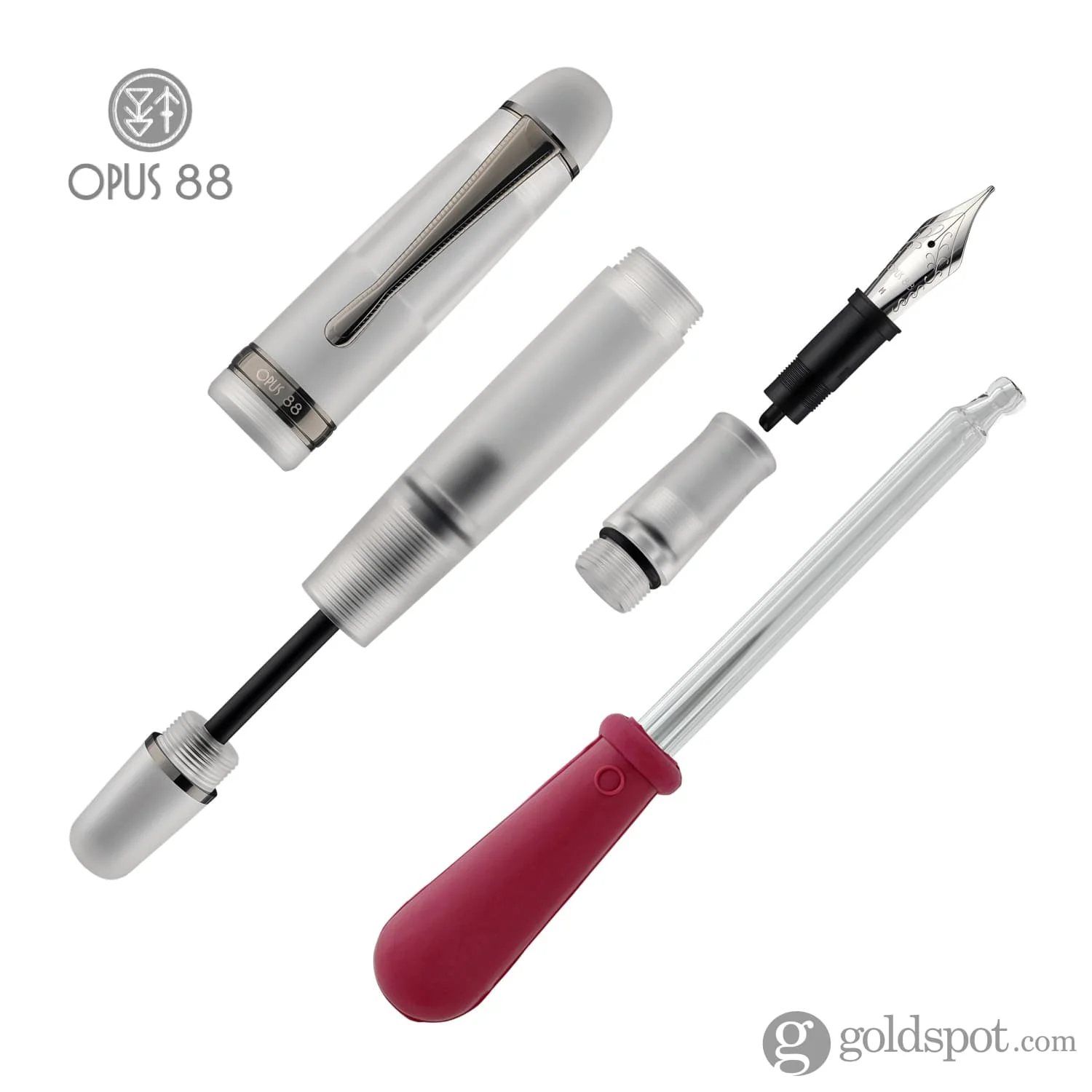 Opus 88 Holiday Jazz Fountain Pen in Matte Finish - Image 7