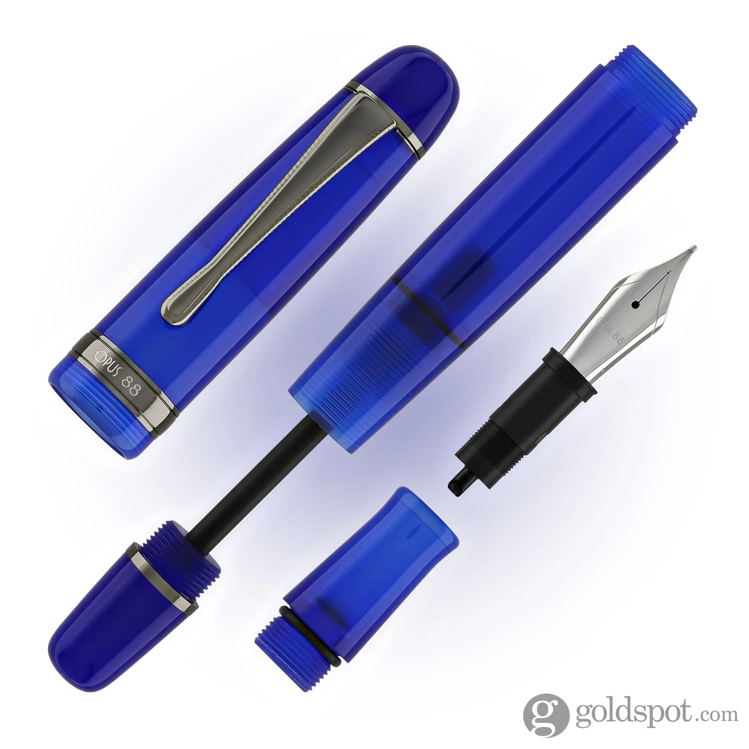 Opus 88 JAZZ Color Fountain Pen in Blue - Image 7