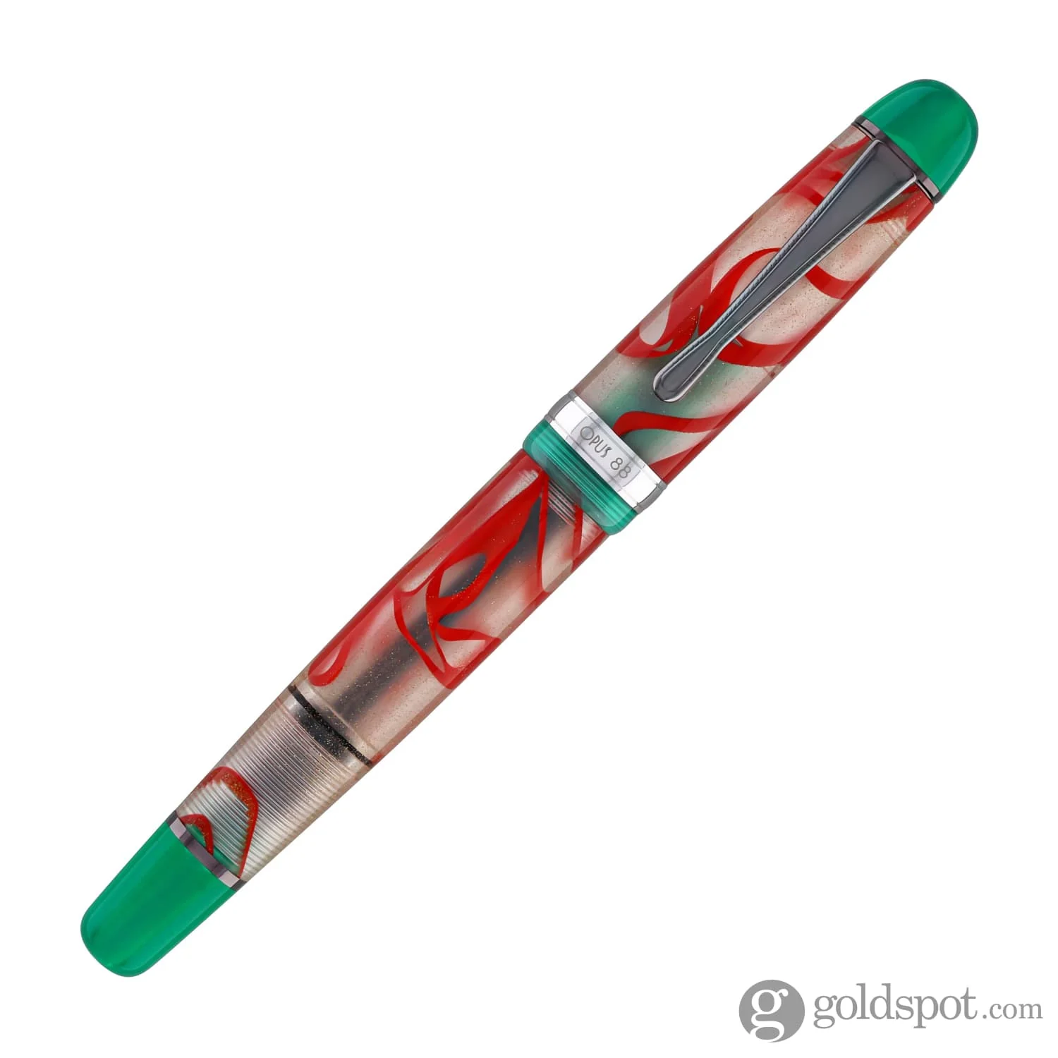 Opus 88 Jazz Fountain Pen in Under the Mistletoe - Limited Edition - Image 2