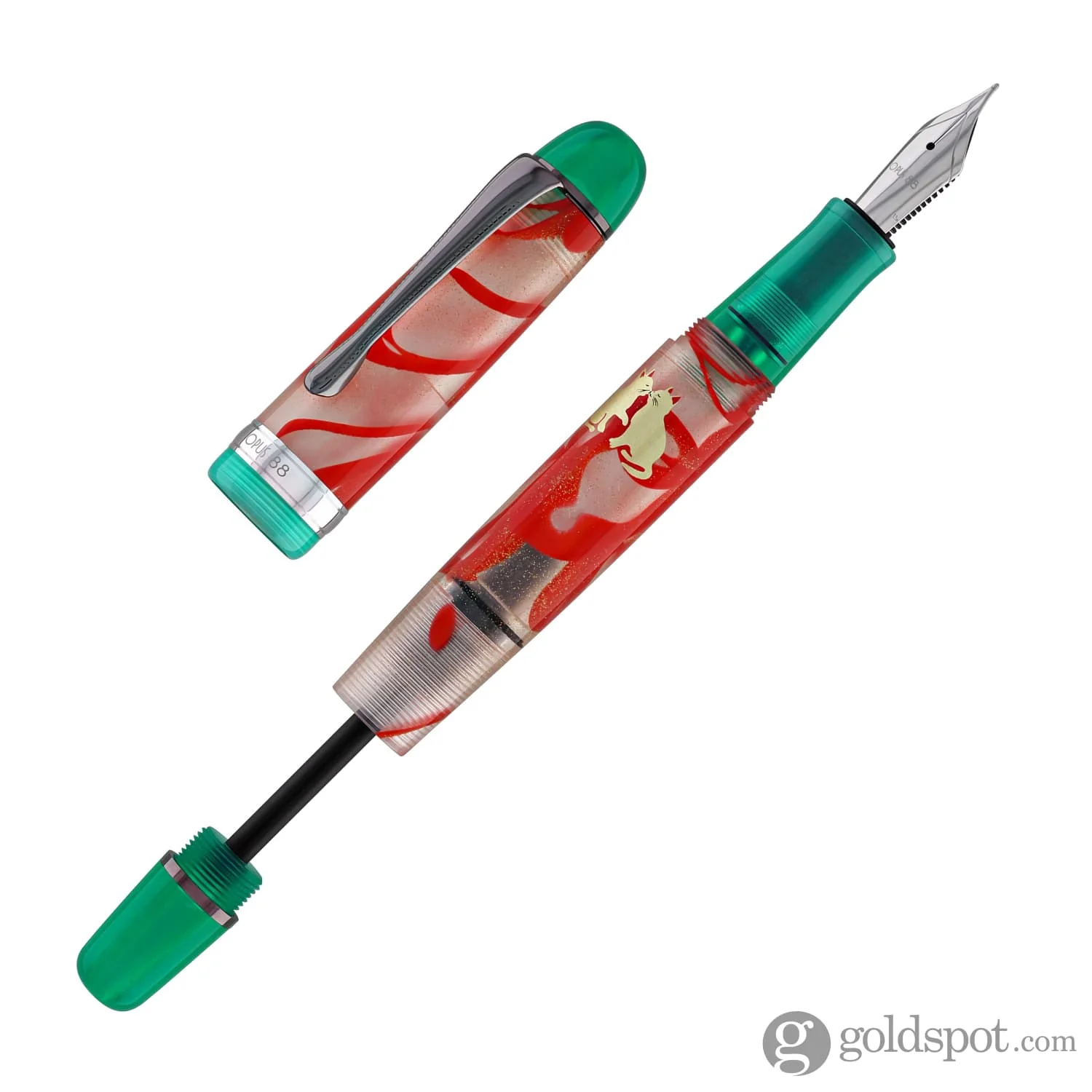 Opus 88 Jazz Fountain Pen in Under the Mistletoe - Limited Edition - Image 8