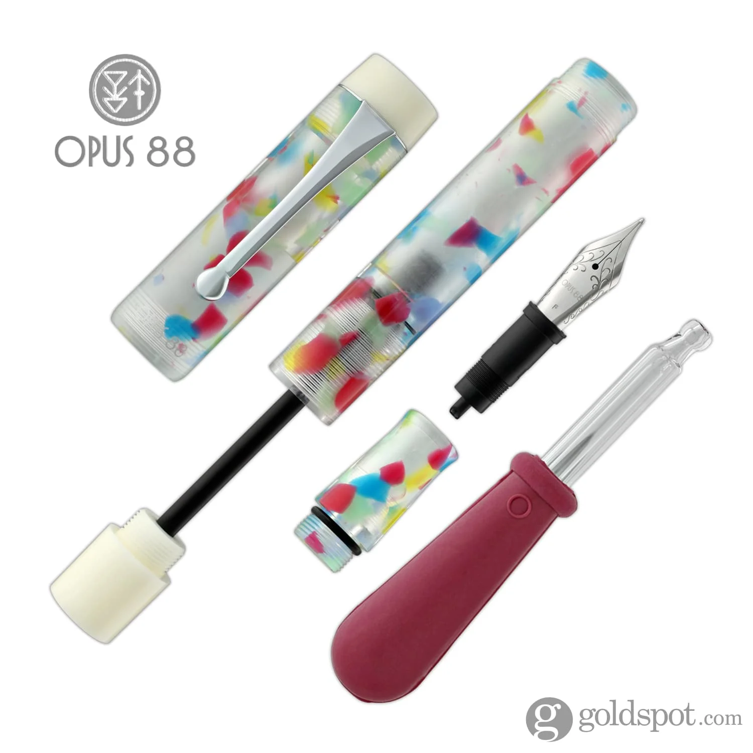 Opus 88 Demonstrator Fountain Pen in Color - Image 7