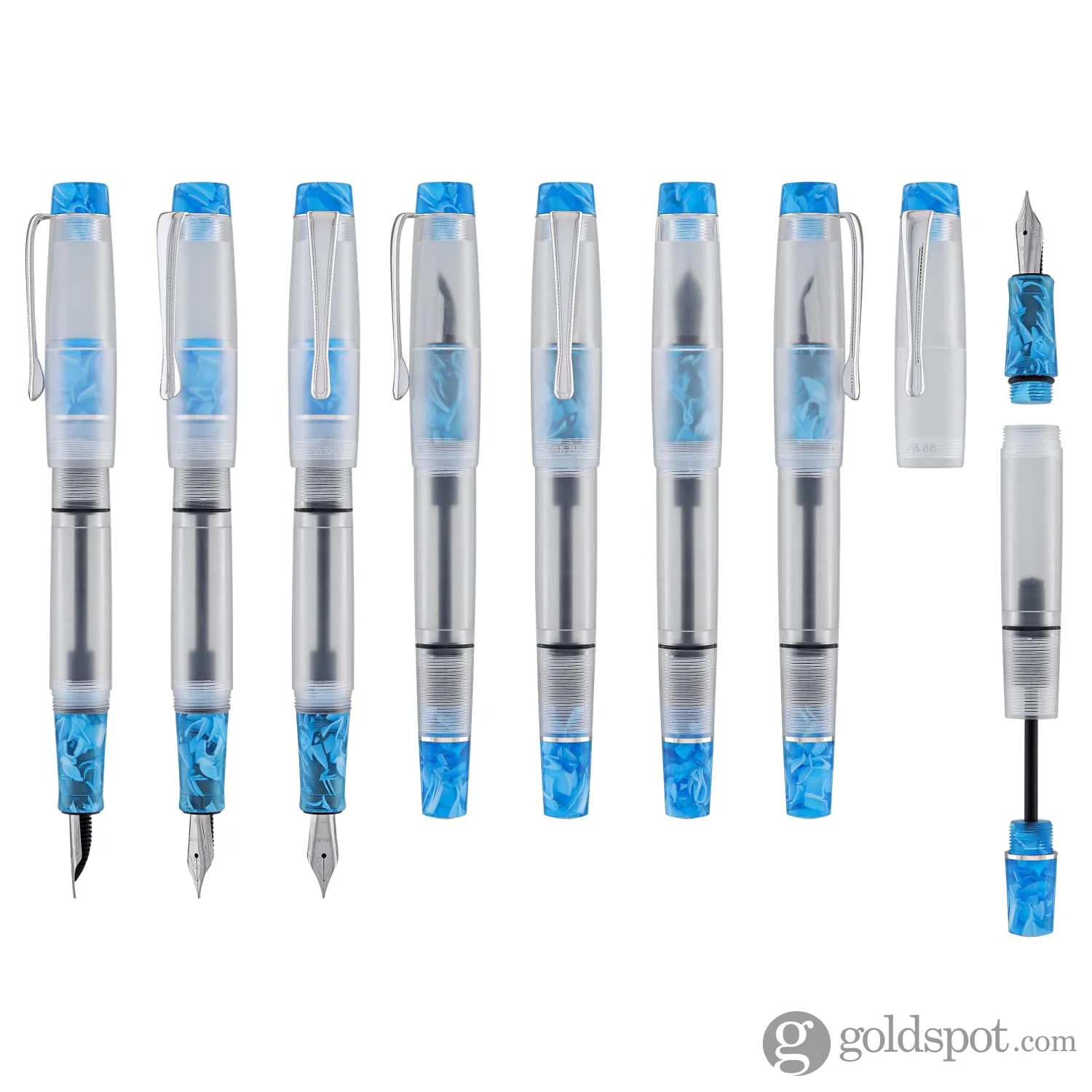 Opus 88 Koloro Fountain Pen in Light Blue - 2025 Edition - Image 8