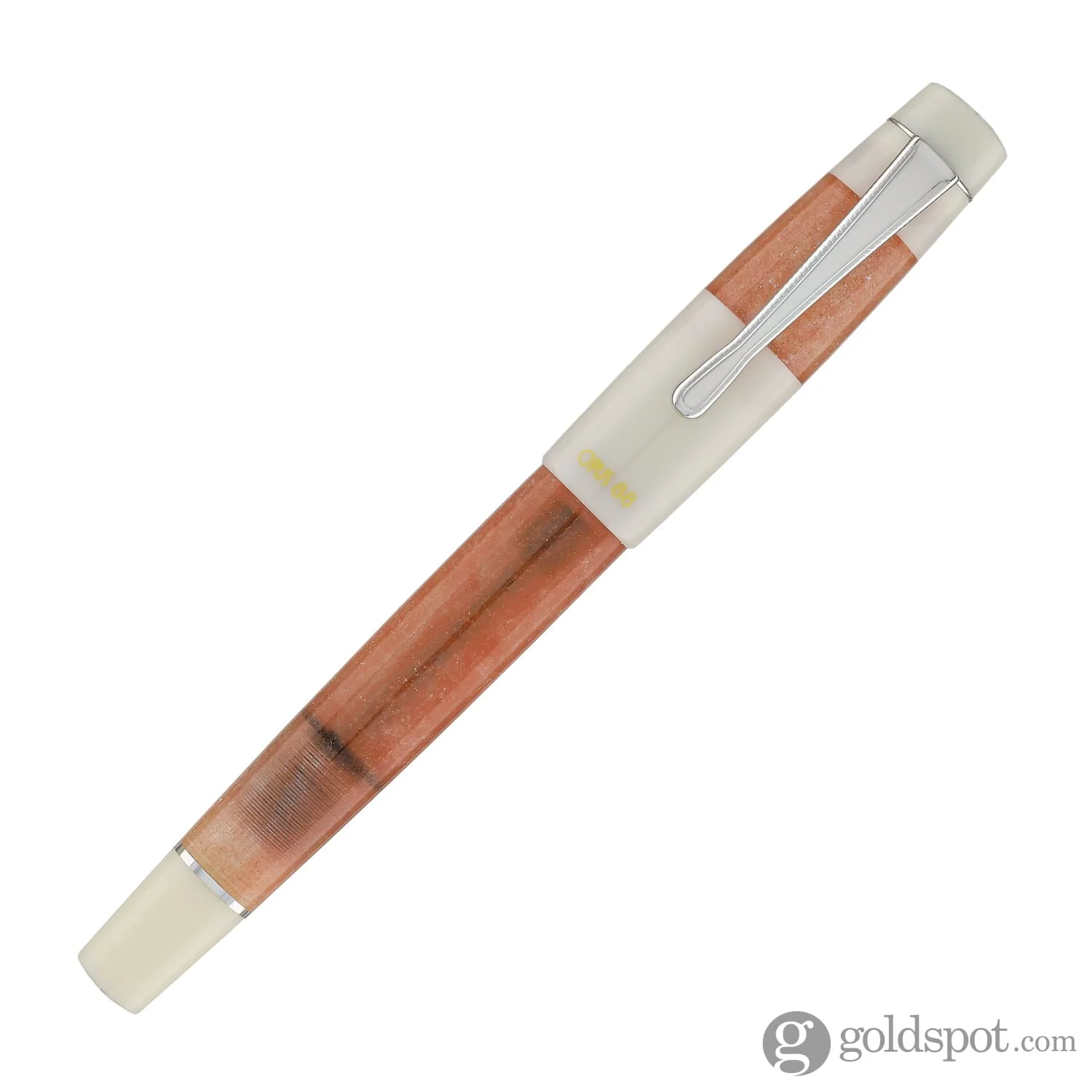Opus 88 Koloro Fountain Pen in White and Pink - Image 4
