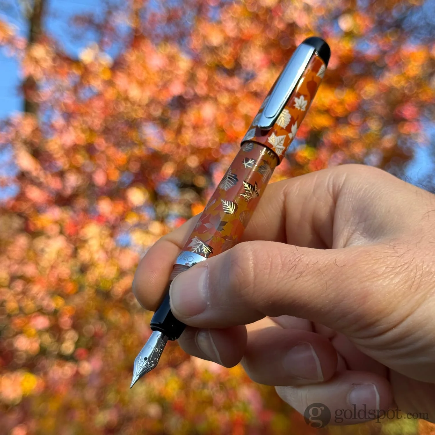 Opus 88 Mini Fountain Pen in Fall Leaves - Image 11