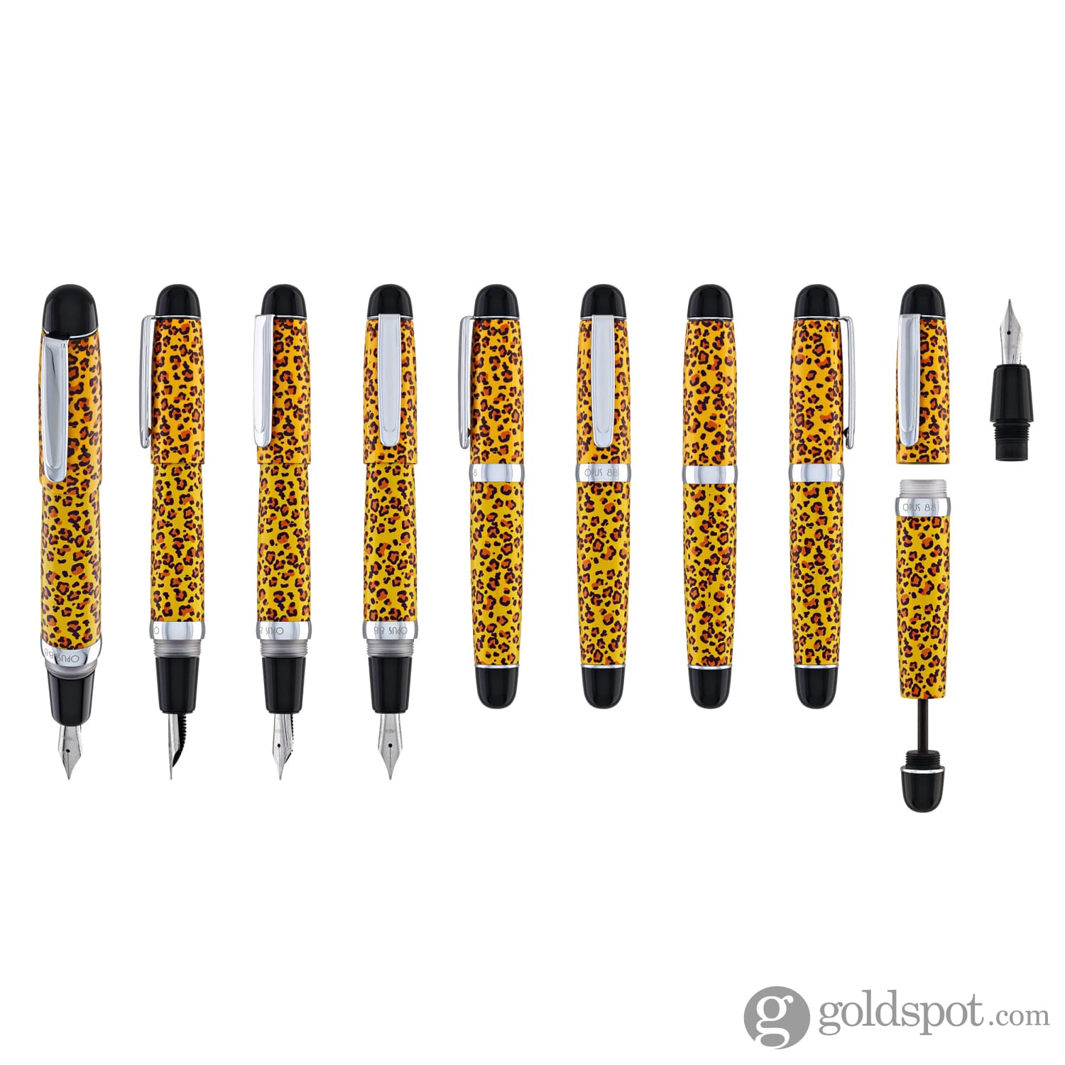 Opus 88 Mini Fountain Pen in Mara Leopard - Image 9