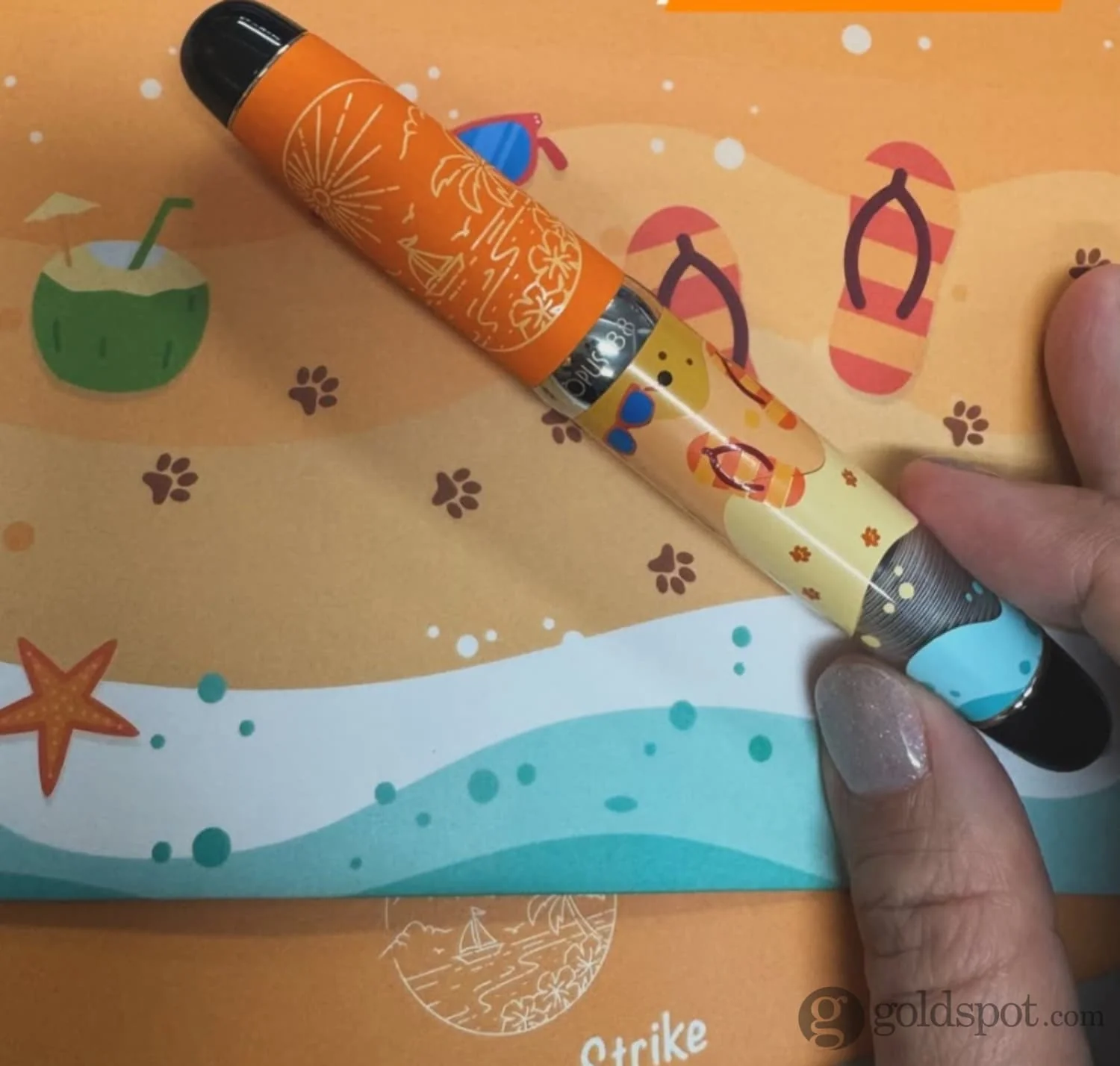 Opus 88 Mini Fountain Pen in Summer Strike - Image 11