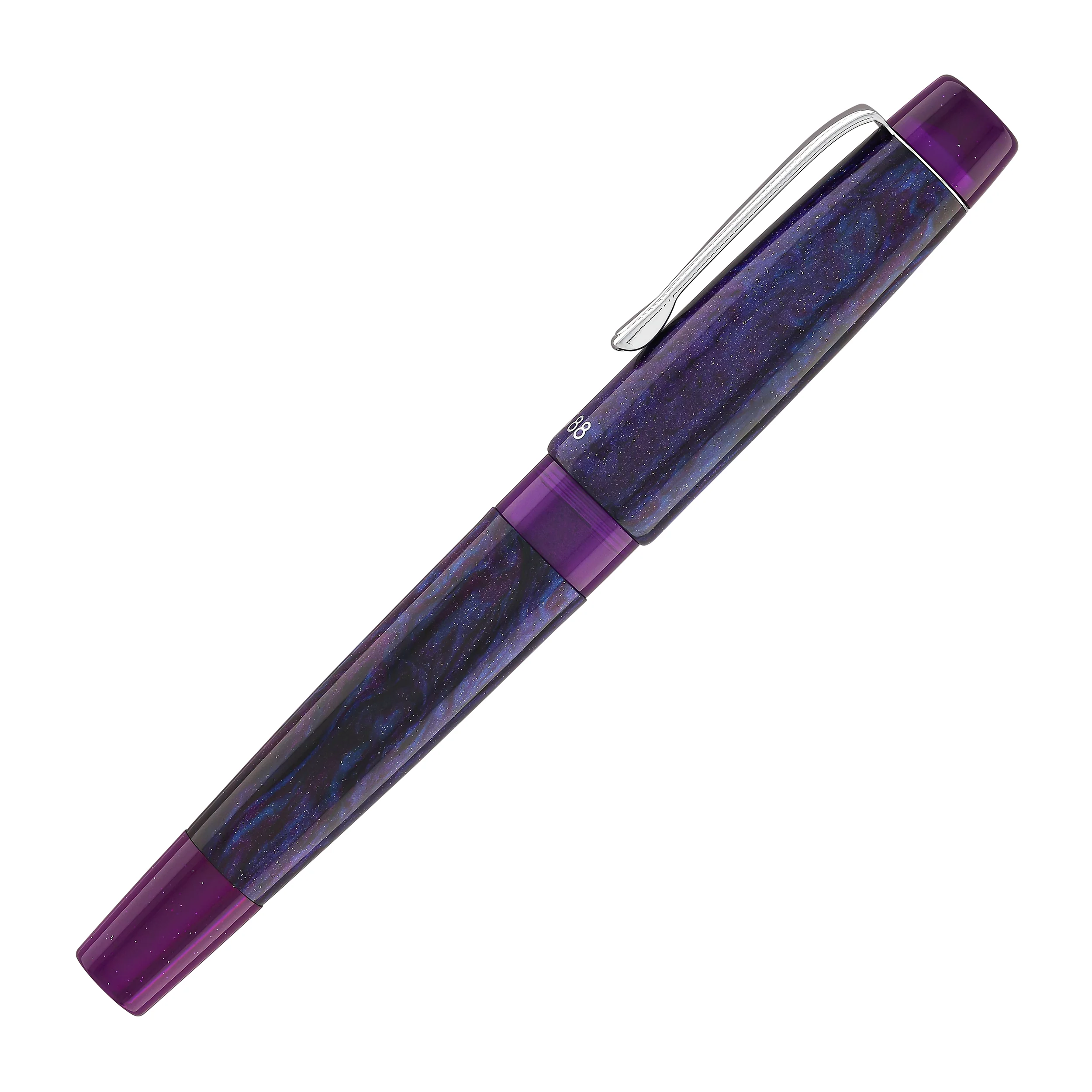 Opus 88 x Pendemic Minty Fountain Pen in Diamondcast - Image 5