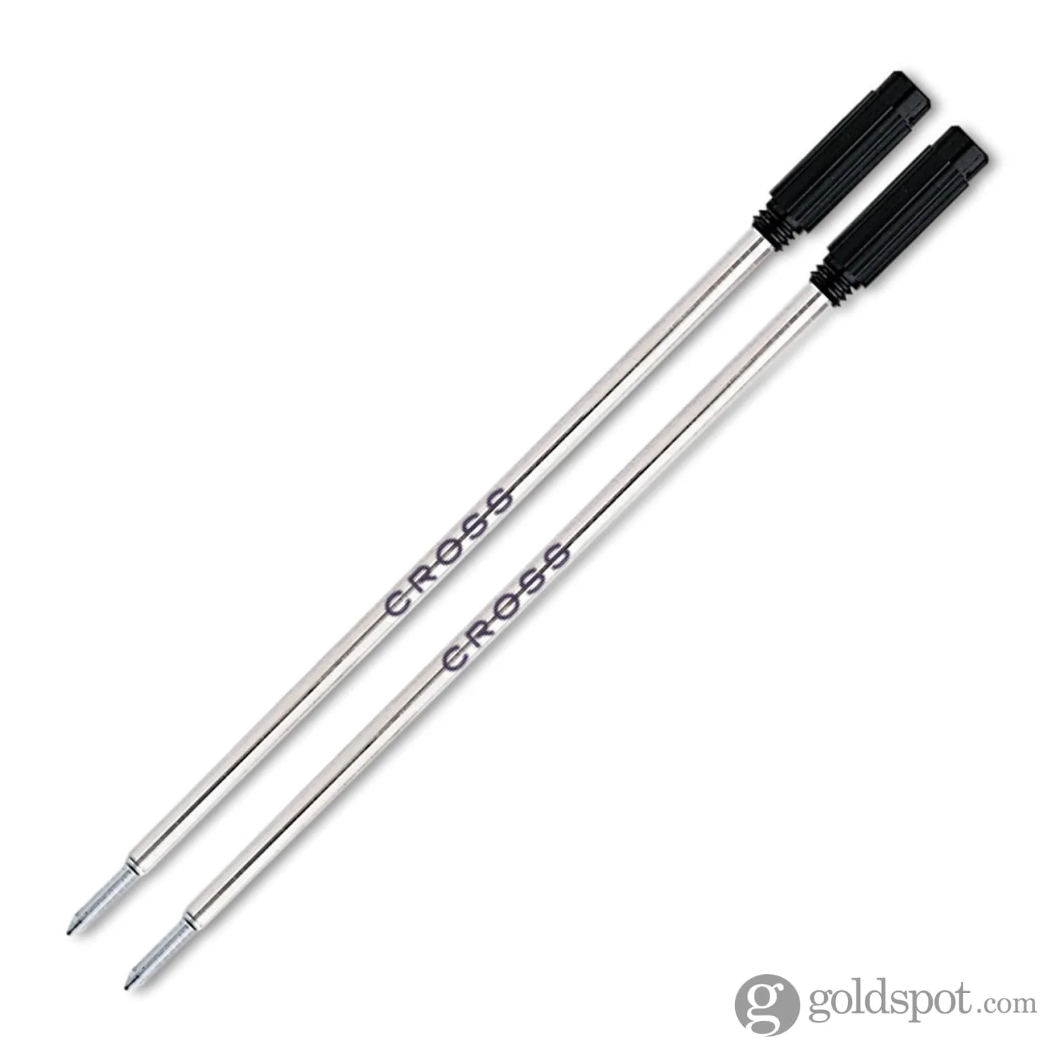 Cross Ballpoint Pen Refill in Black - Medium Point - 3 Packs of 2 - Image 2