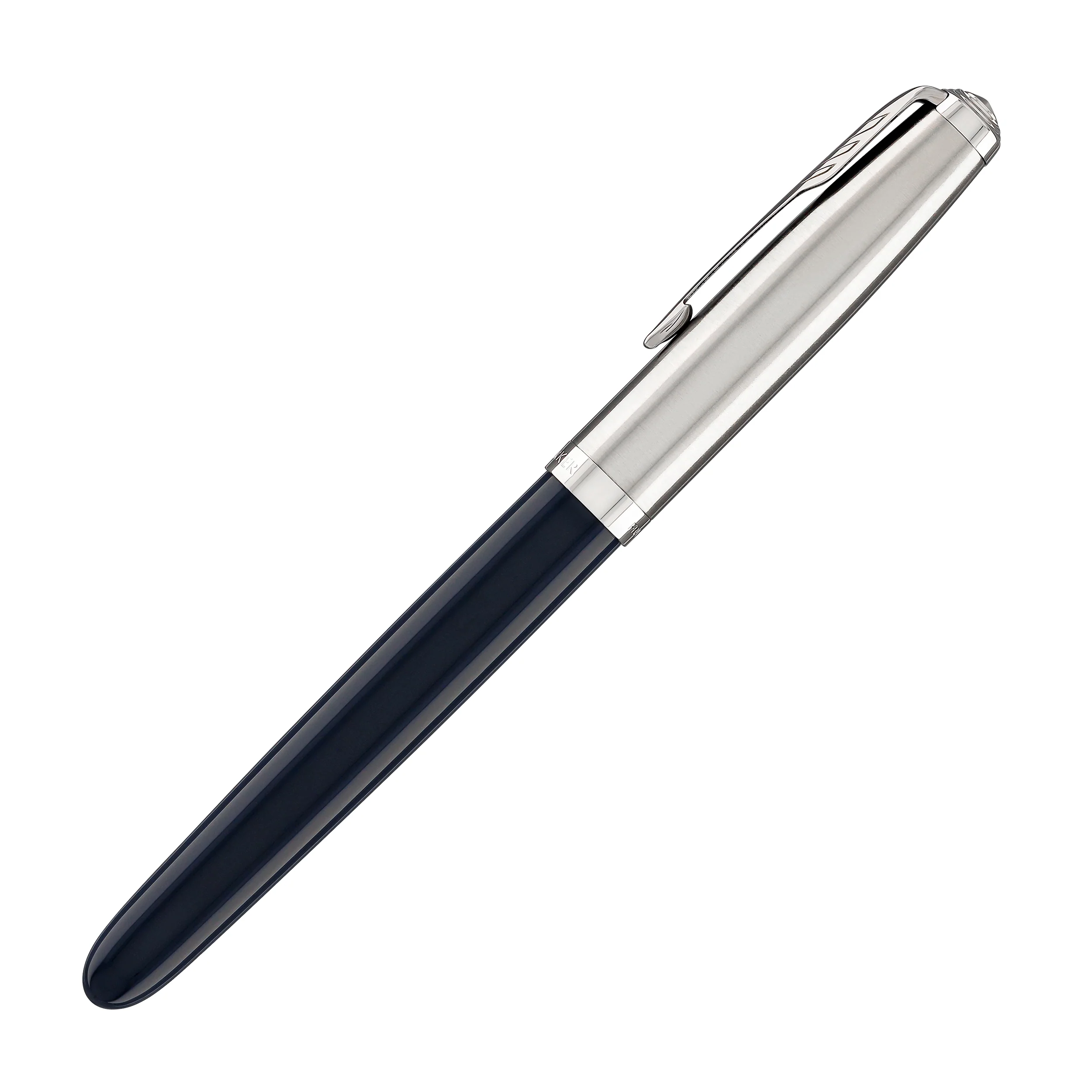 Parker 51 Fountain Pen in Midnight Blue with Chrome Trim - Image 5