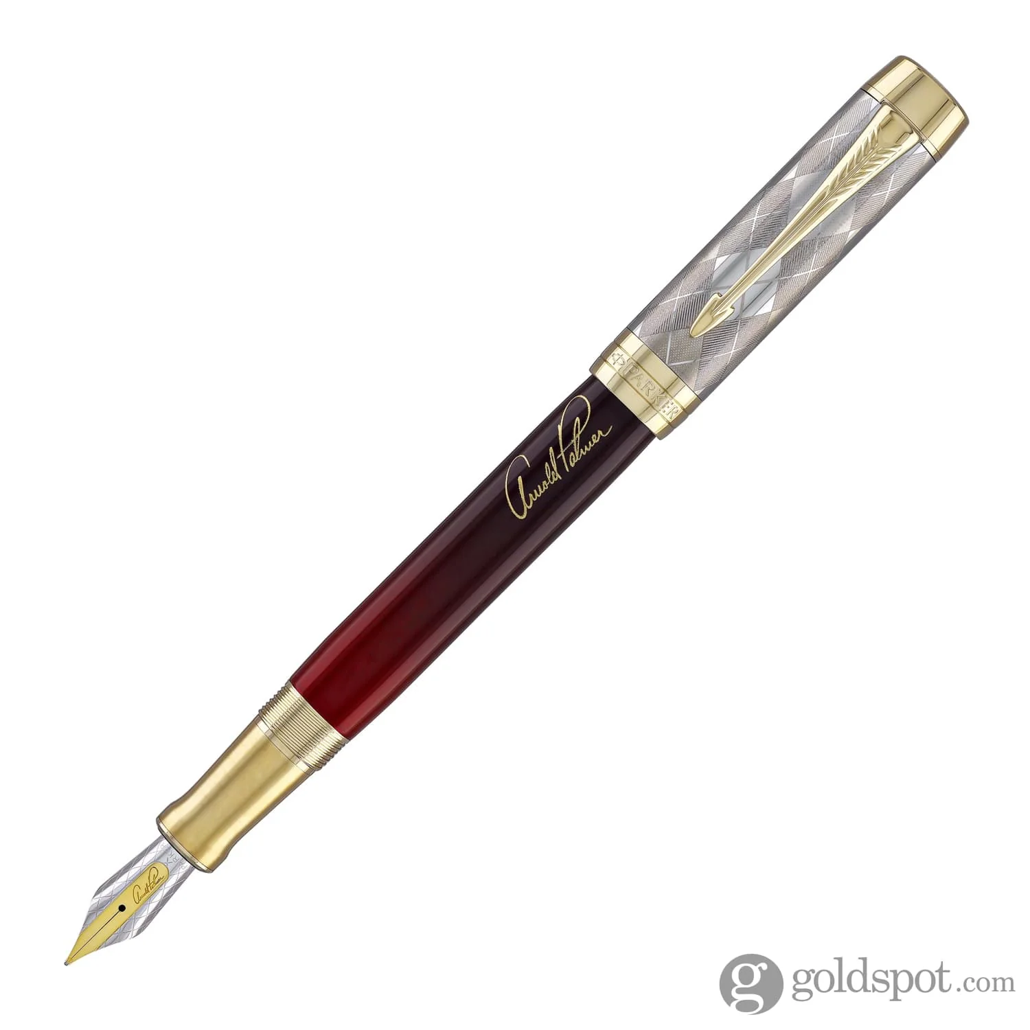 Parker Duofold Arnold Palmer Signature Fountain Pen with Gold Trim - Image 10