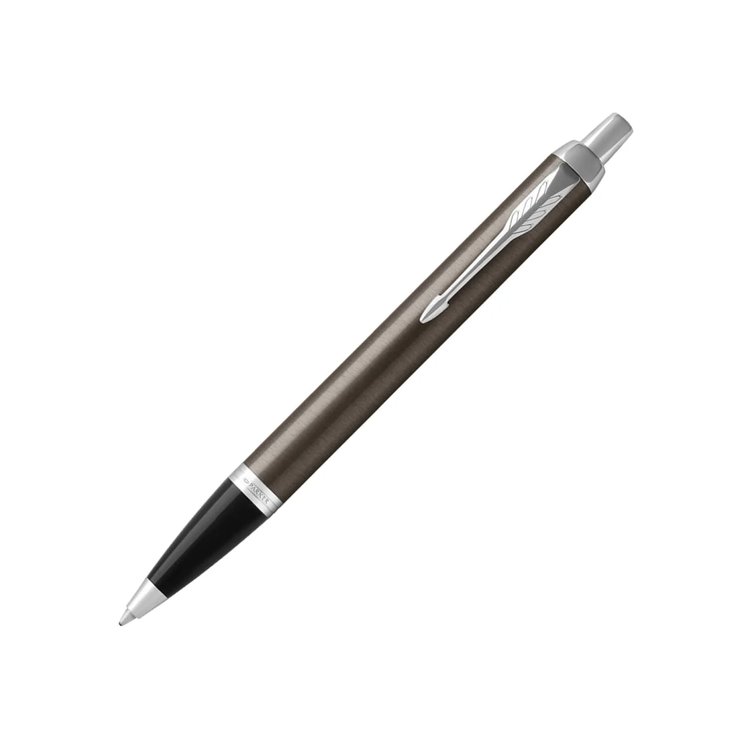 Parker IM Ballpoint Pen in Dark Espresso Lacquer with Chrome Trim