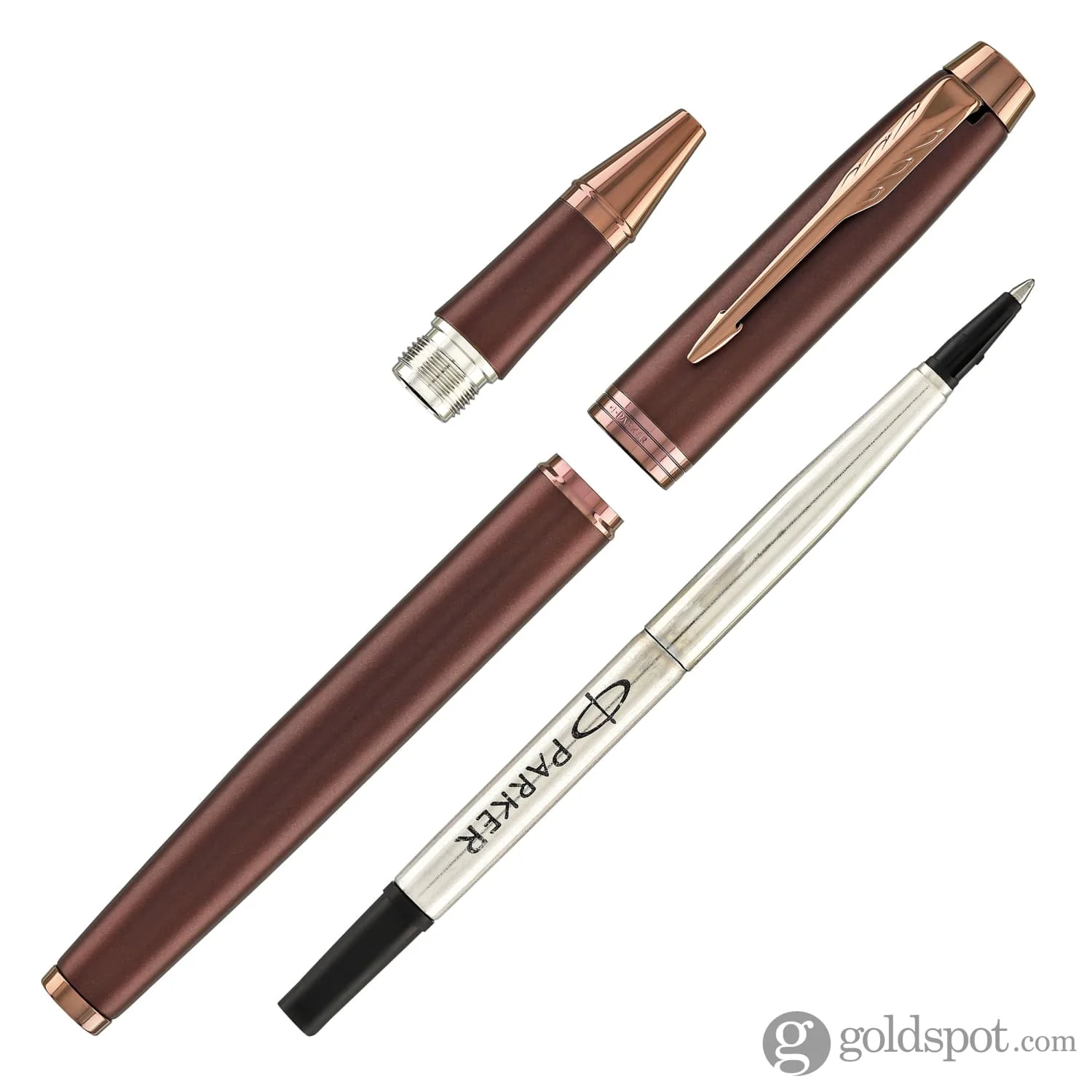 Parker IM Monochrome Rollerball Pen in Burgundy - Image 7