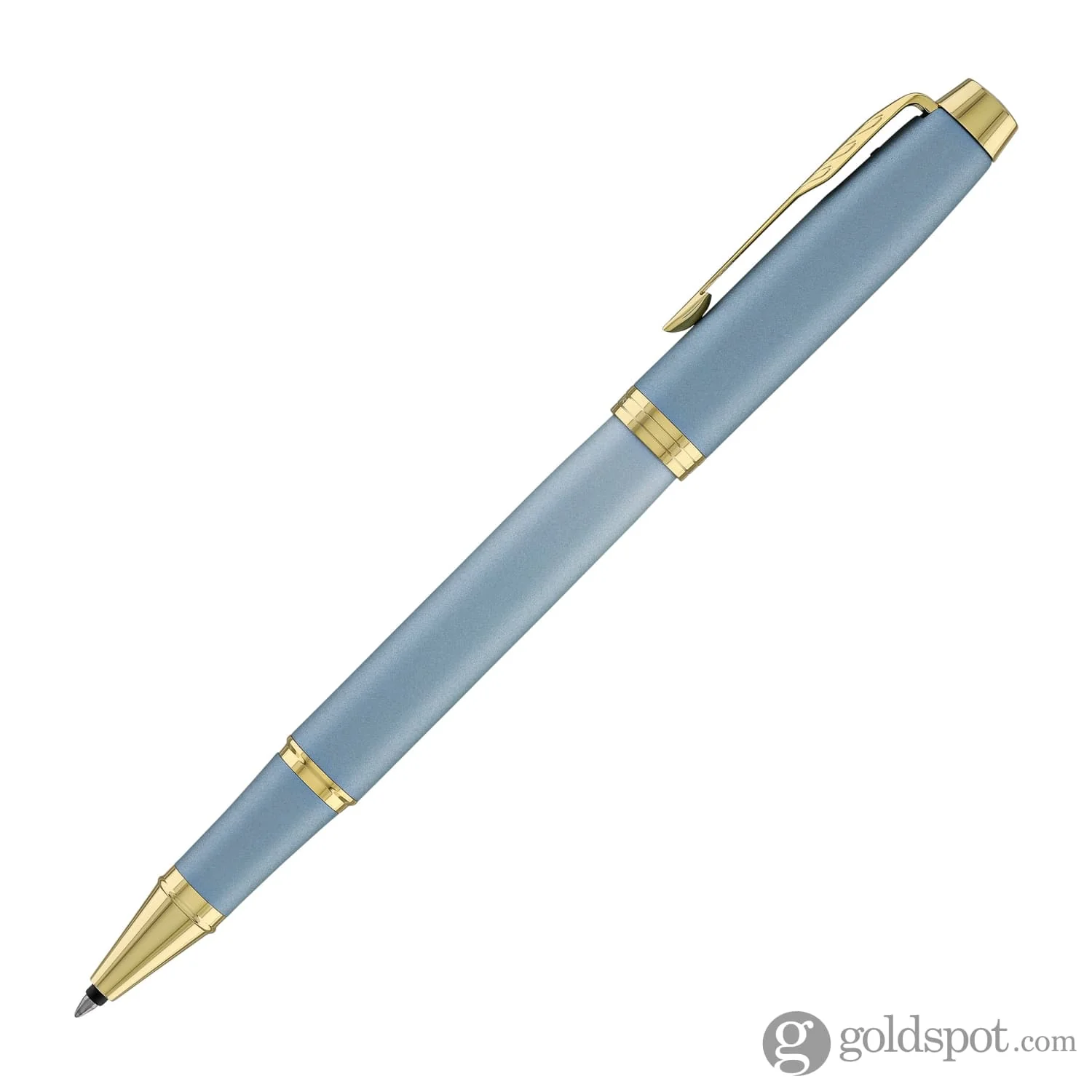 Parker IM Writing Ritual Rollerball Pen in Turquoise Green with Gold Trim - Image 4