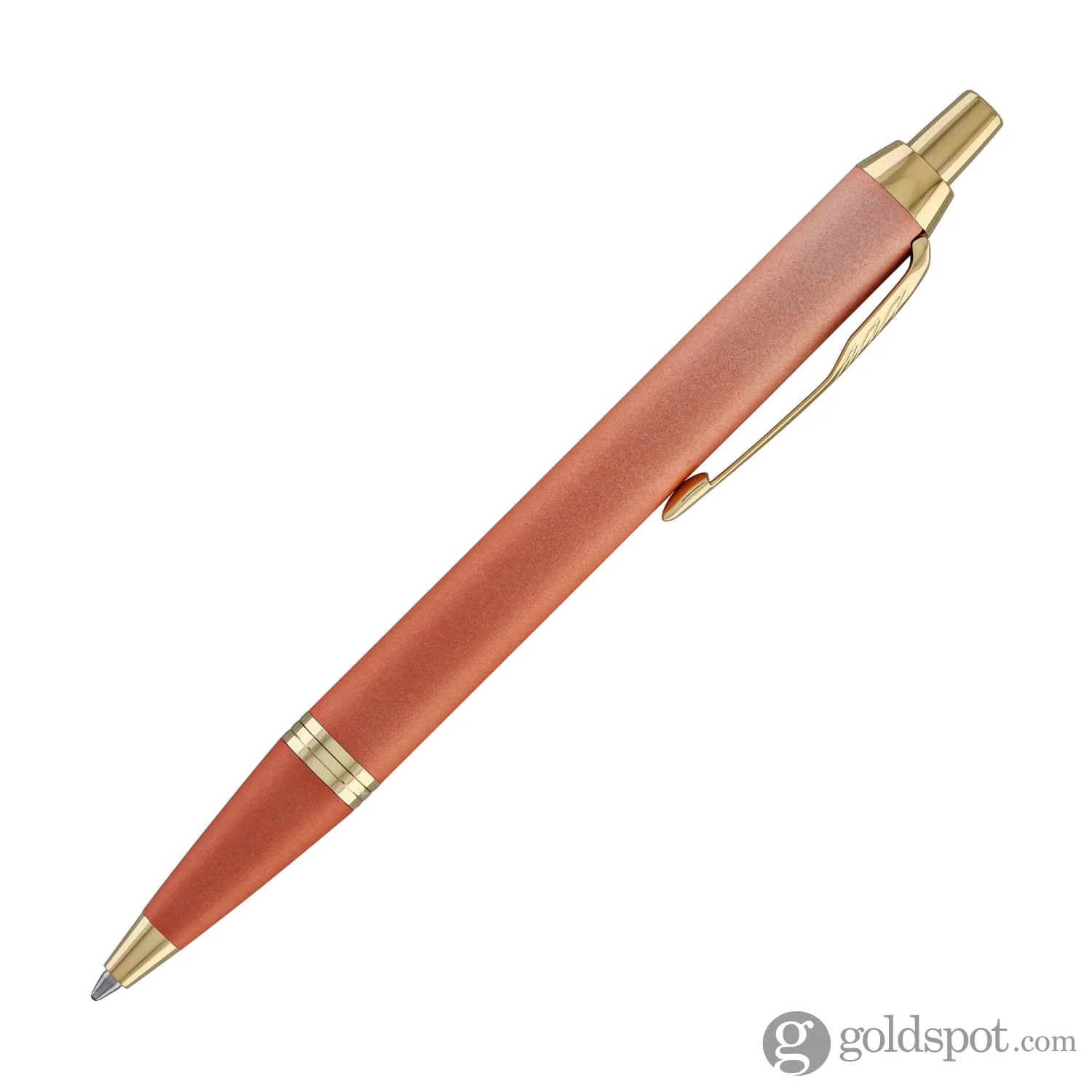 Parker IM Writing Rituals Ballpoint Pen in Uplifting Orange Gradient with Gold Trim - Image 4