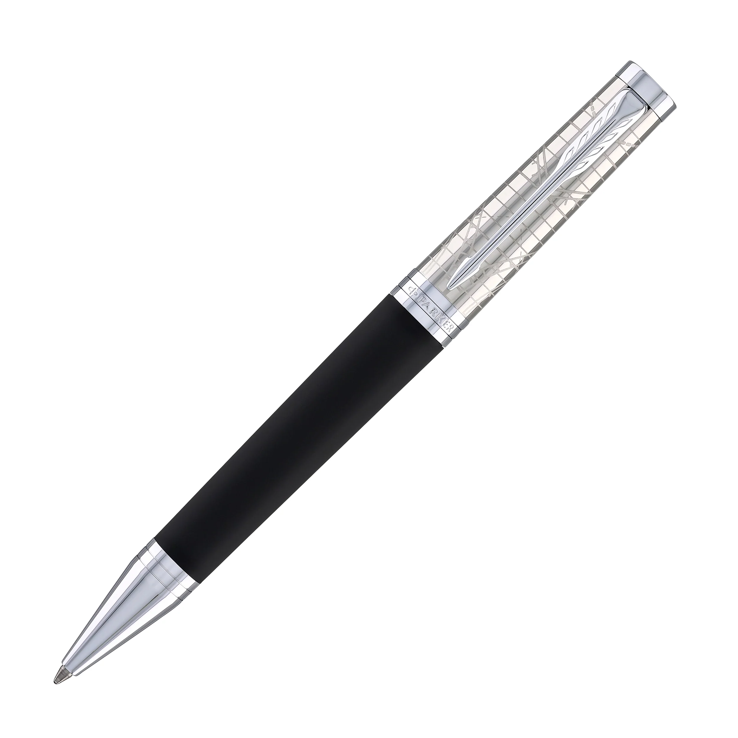 Parker Ingenuity Ballpoint Pen in Legacy of Flight with Chrome Trim - Image 2