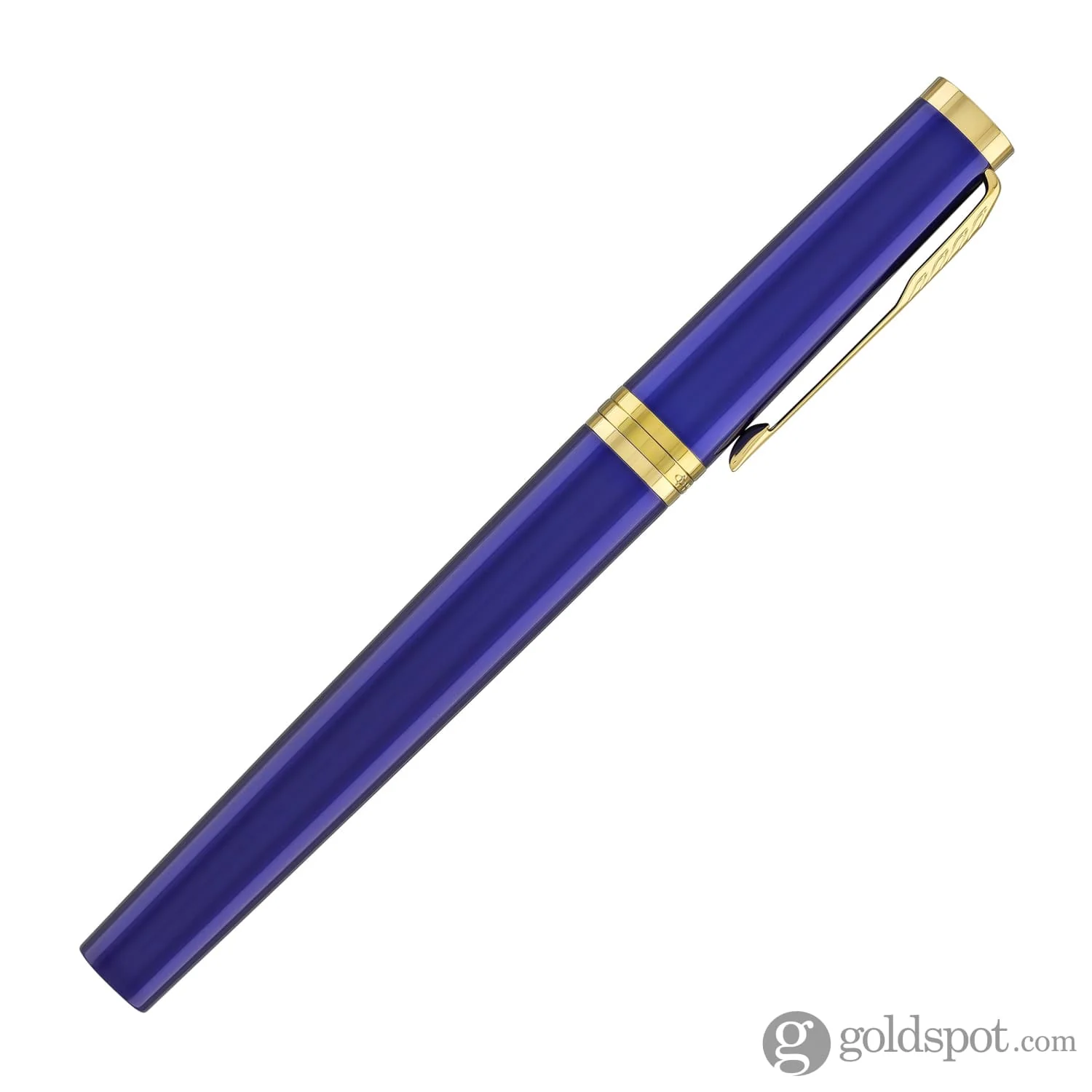 Parker Ingenuity Fountain Pen in Blue with Gold Trim - Image 6