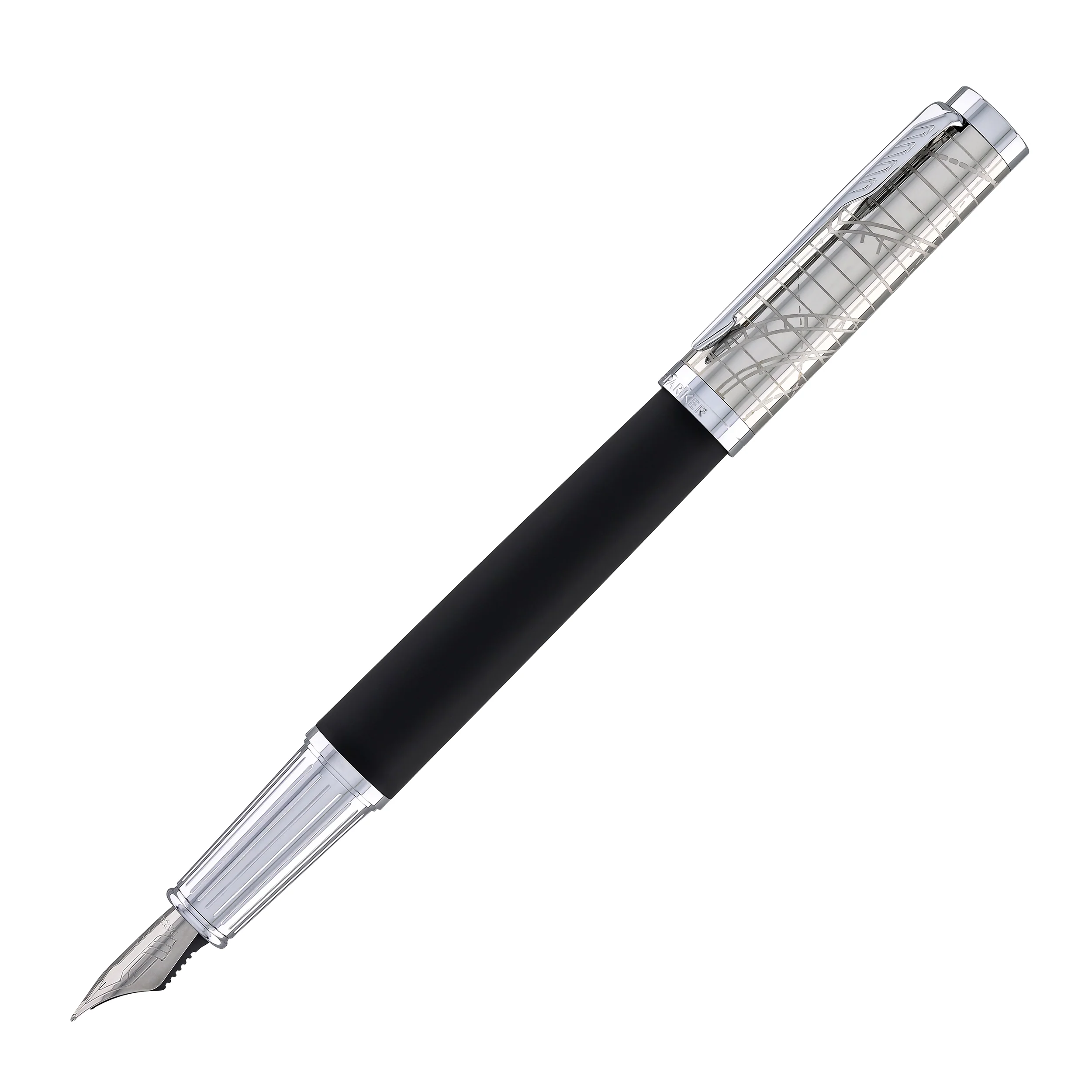 Parker Ingenuity Fountain Pen in Legacy of Flight with Chrome - Fine Point - Image 4