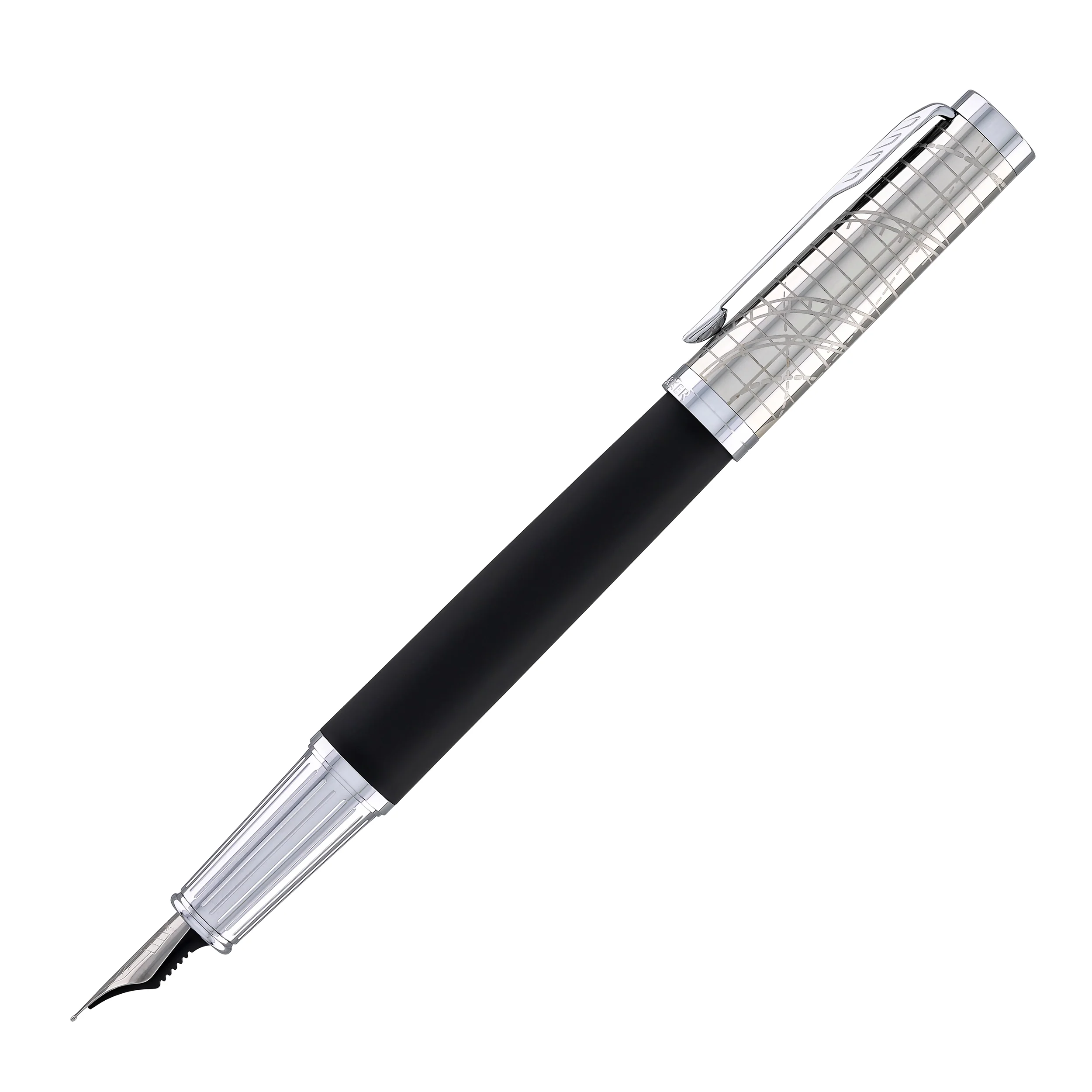 Parker Ingenuity Fountain Pen in Legacy of Flight with Chrome - Fine Point - Image 5