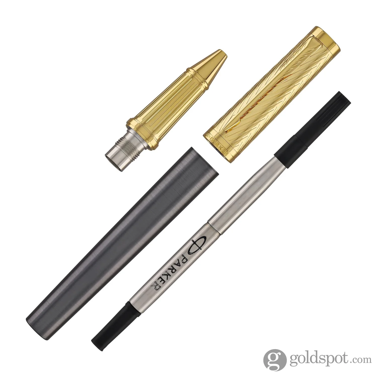 Parker Ingenuity Pioneers Rollerball Pen in Arrow with Gold Trim - Image 7