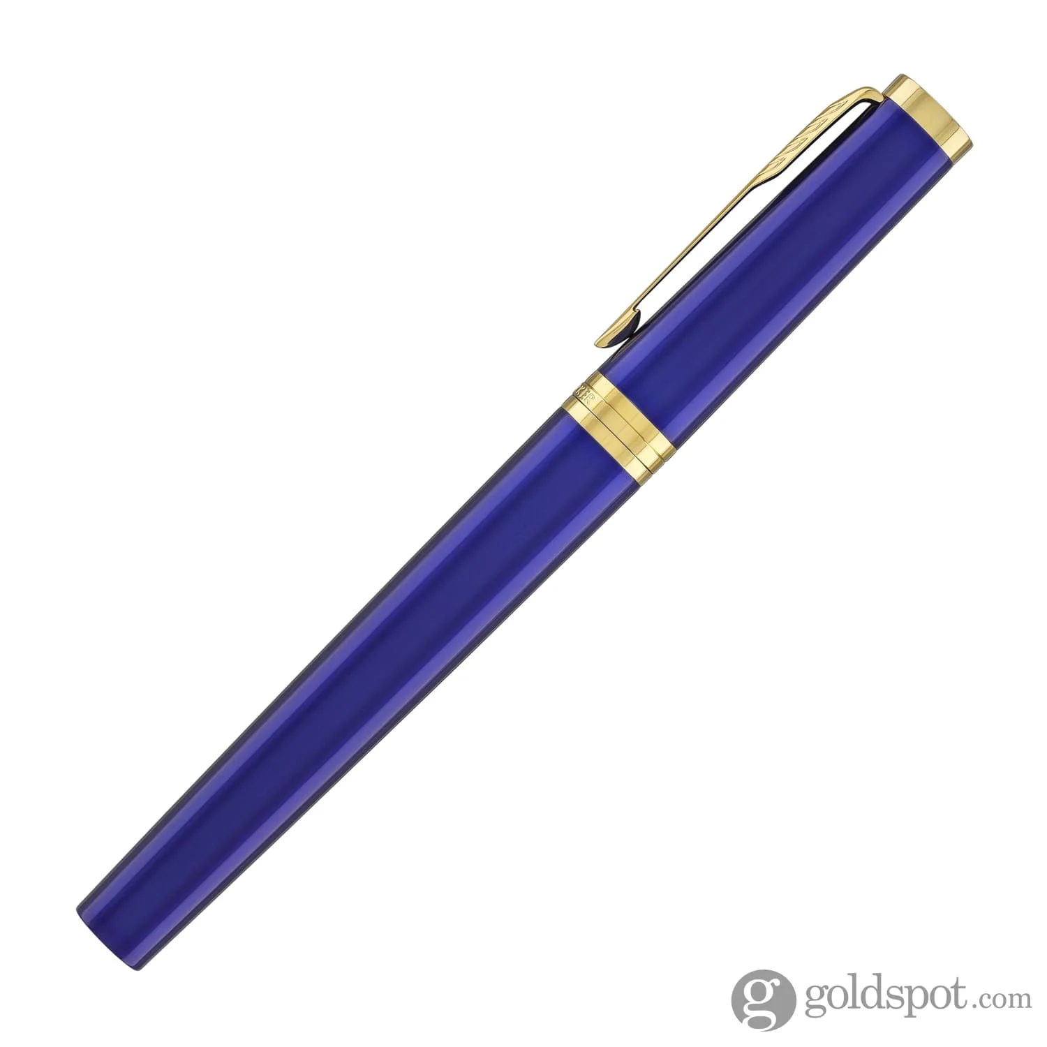 Parker Ingenuity Rollerball Pen in Blue with Gold Trim - Image 5