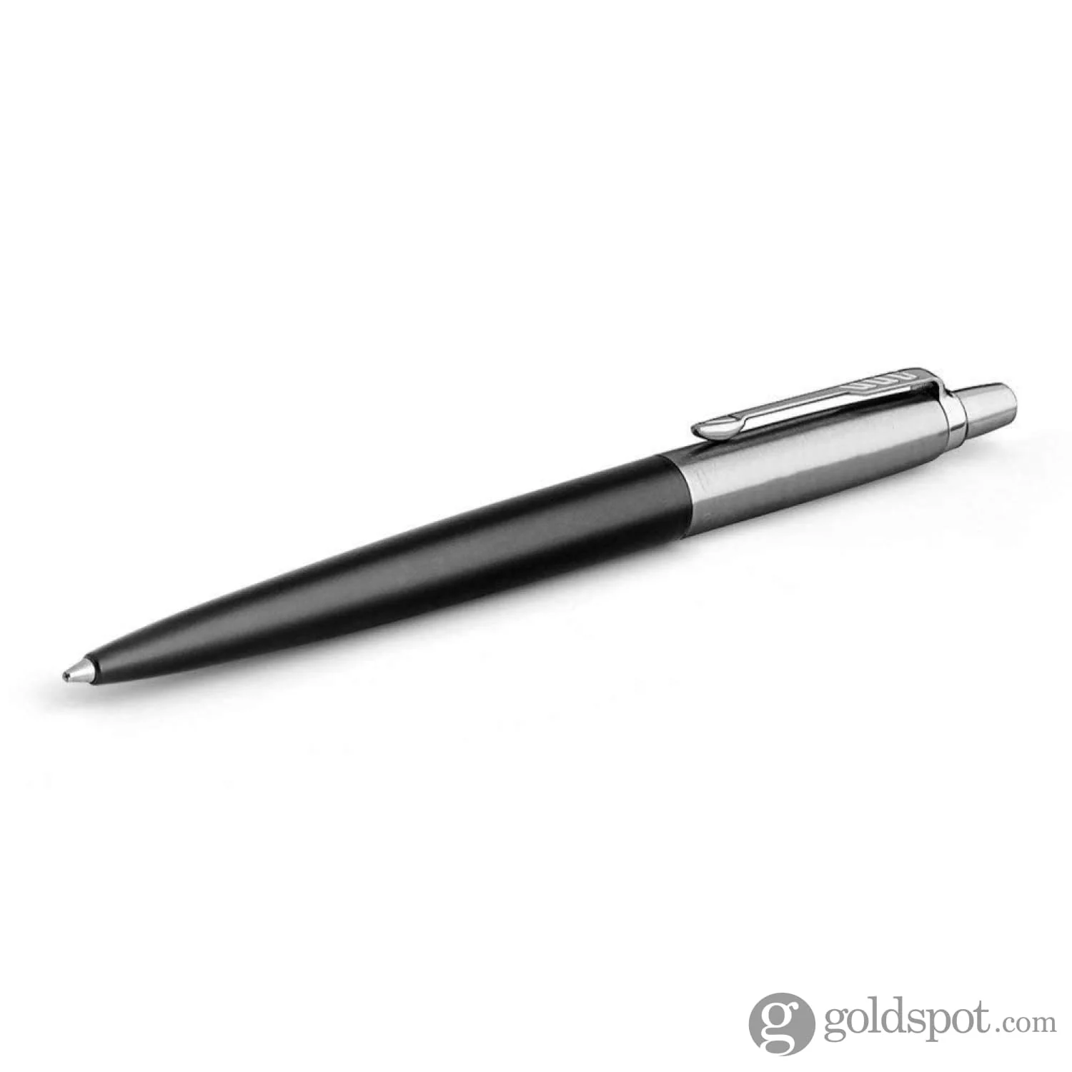 Parker Jotter Ballpoint Pen in Bond Street Black with Chrome Trim - Image 4