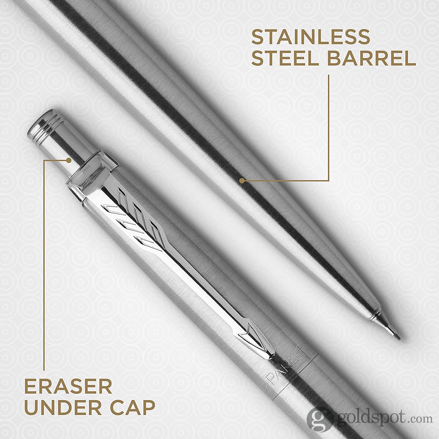 Parker Jotter Mechanical Pencil in Stainless Steel - 0.5mm - Image 4