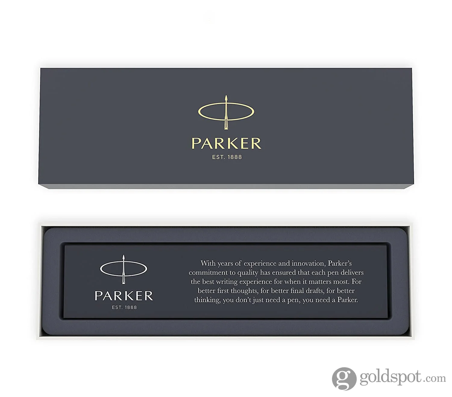 Parker Jotter Ballpoint Pen in Royal Blue Chrome Trim - Image 8