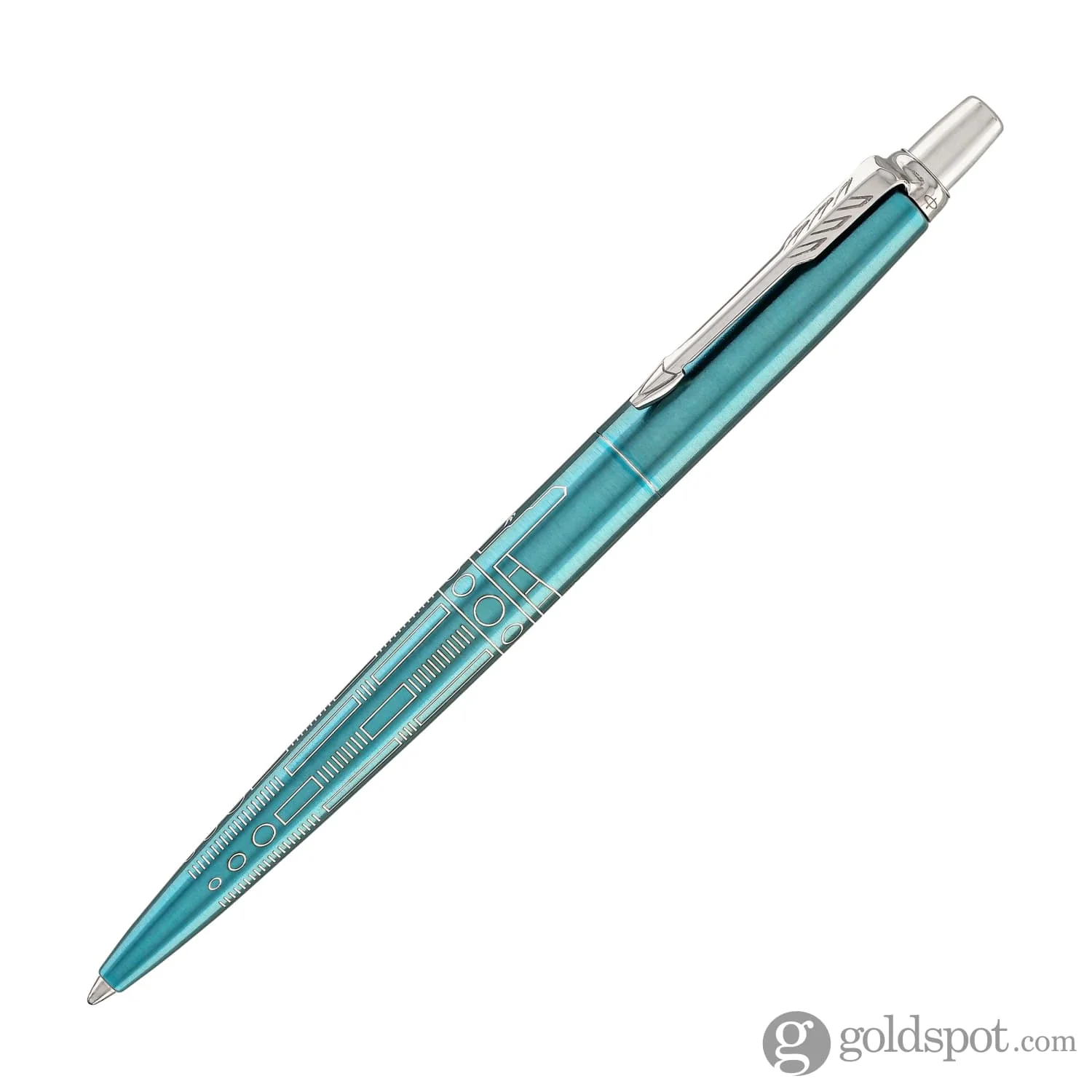 Parker Jotter Special Edition Miami Ballpoint Pen in Turquoise - Image 2
